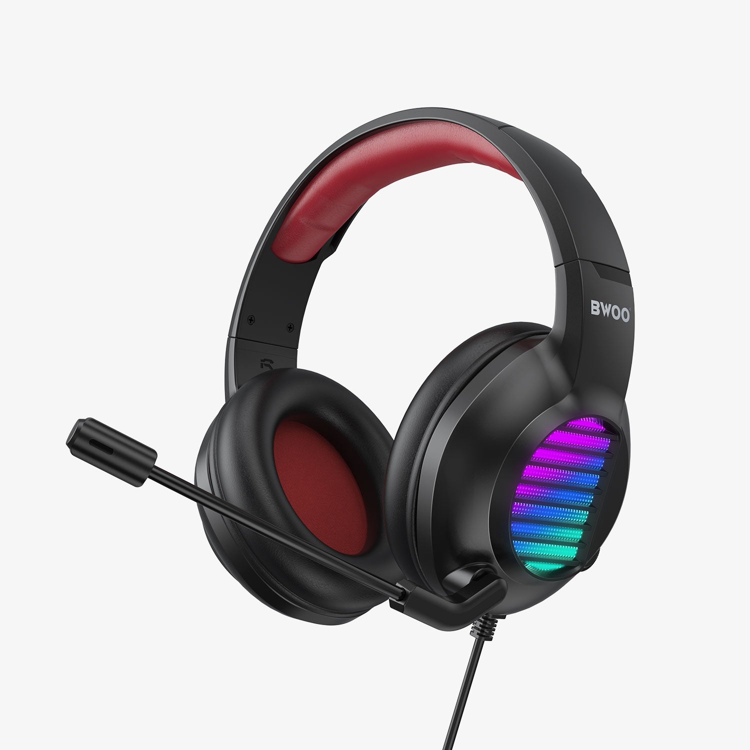 Stereo Surround Sound Wired Gaming Headphone with Mic