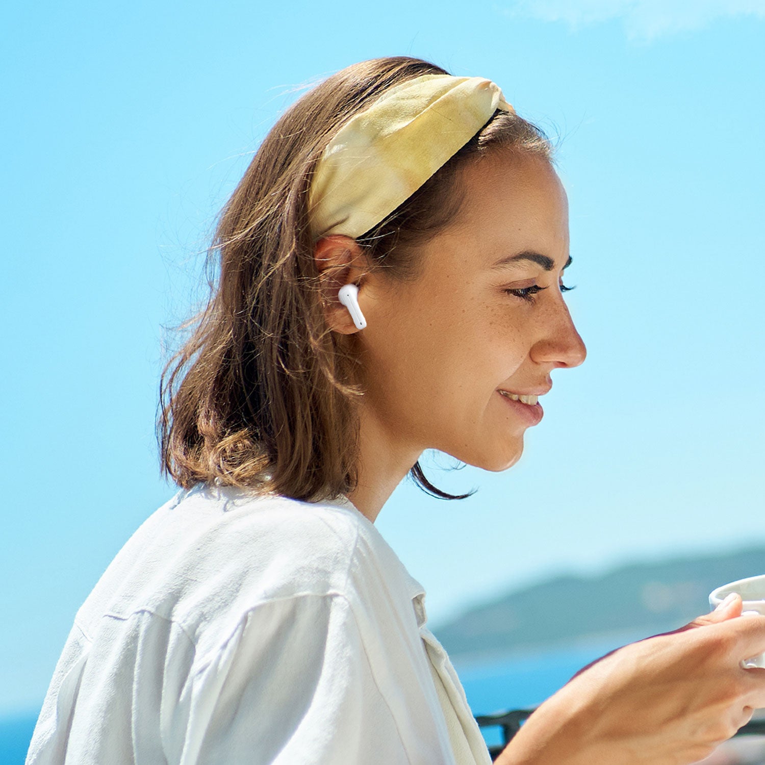 Half-In-Ear Wireless Earbuds