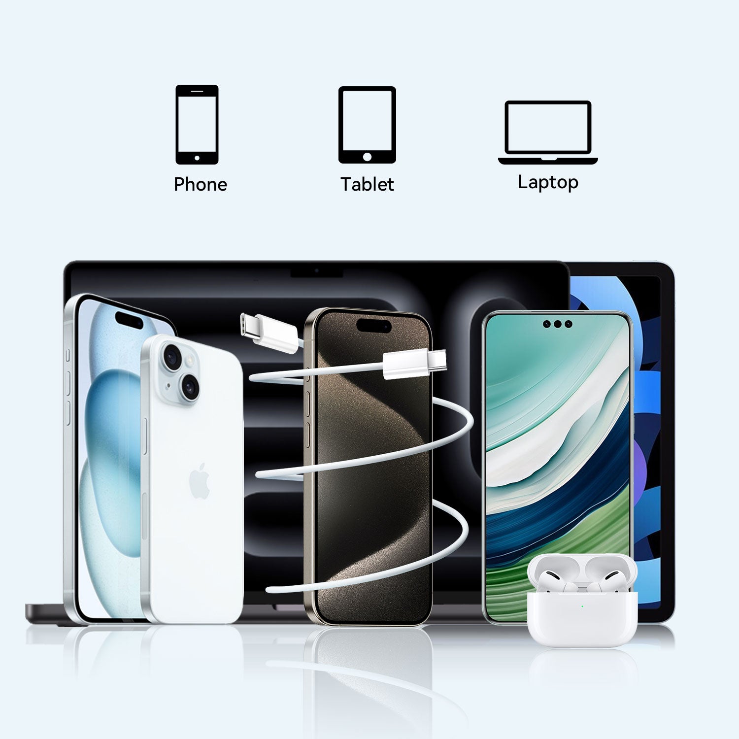 65W USB-C to USB-C Fast Charge Cable