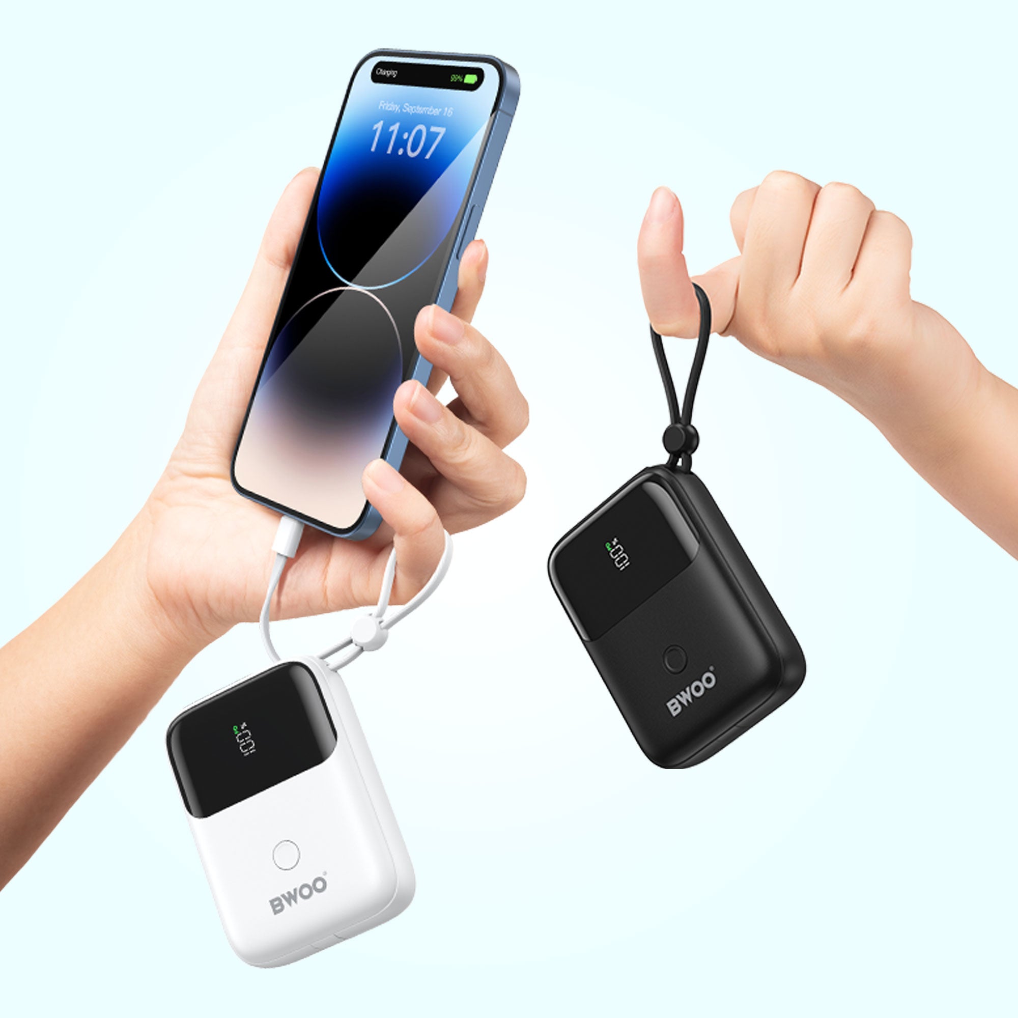 Mini Built-in Cable Power Bank