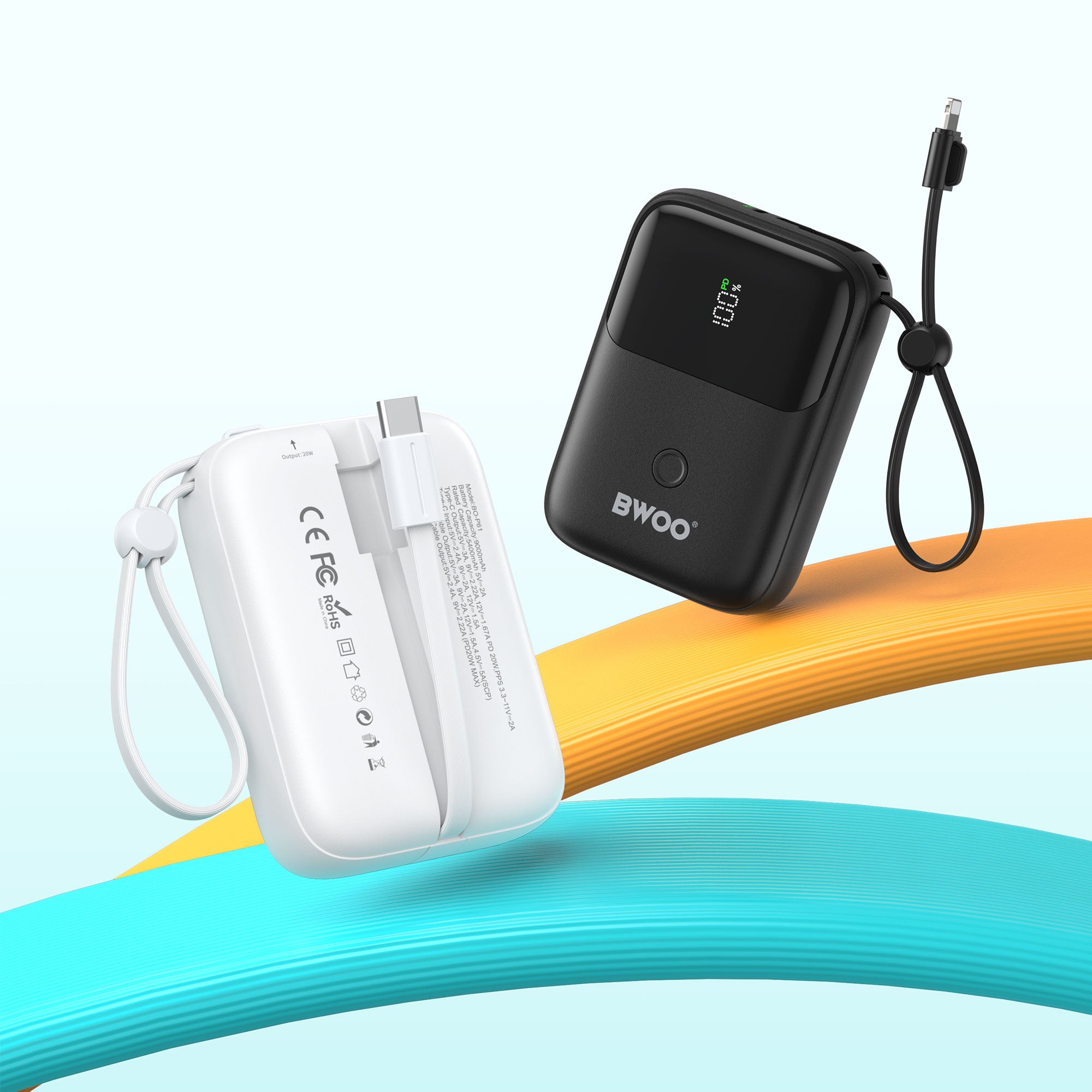 Mini Built-in Cable Power Bank