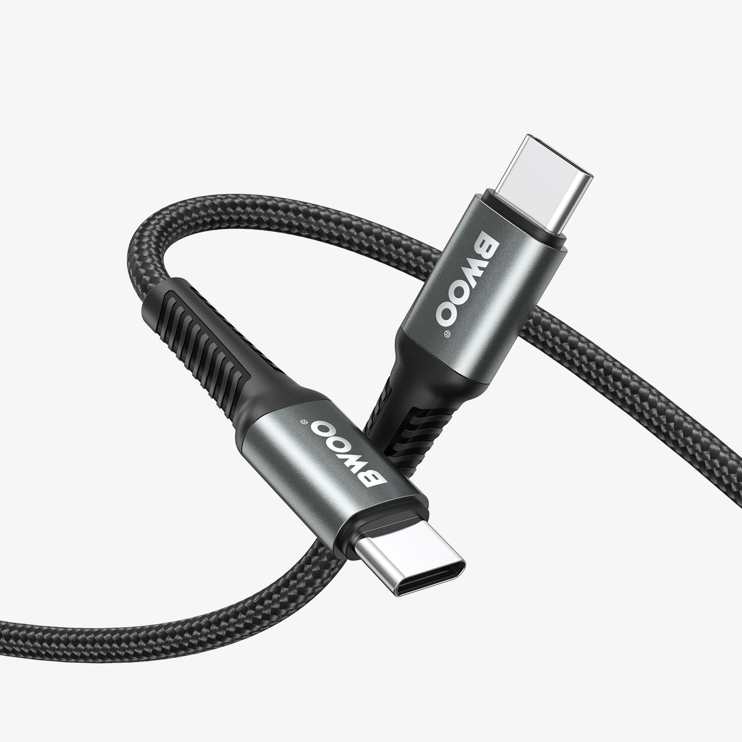 USB-C to USB-C Fast Charging Cable PD 65W Nylon 1M