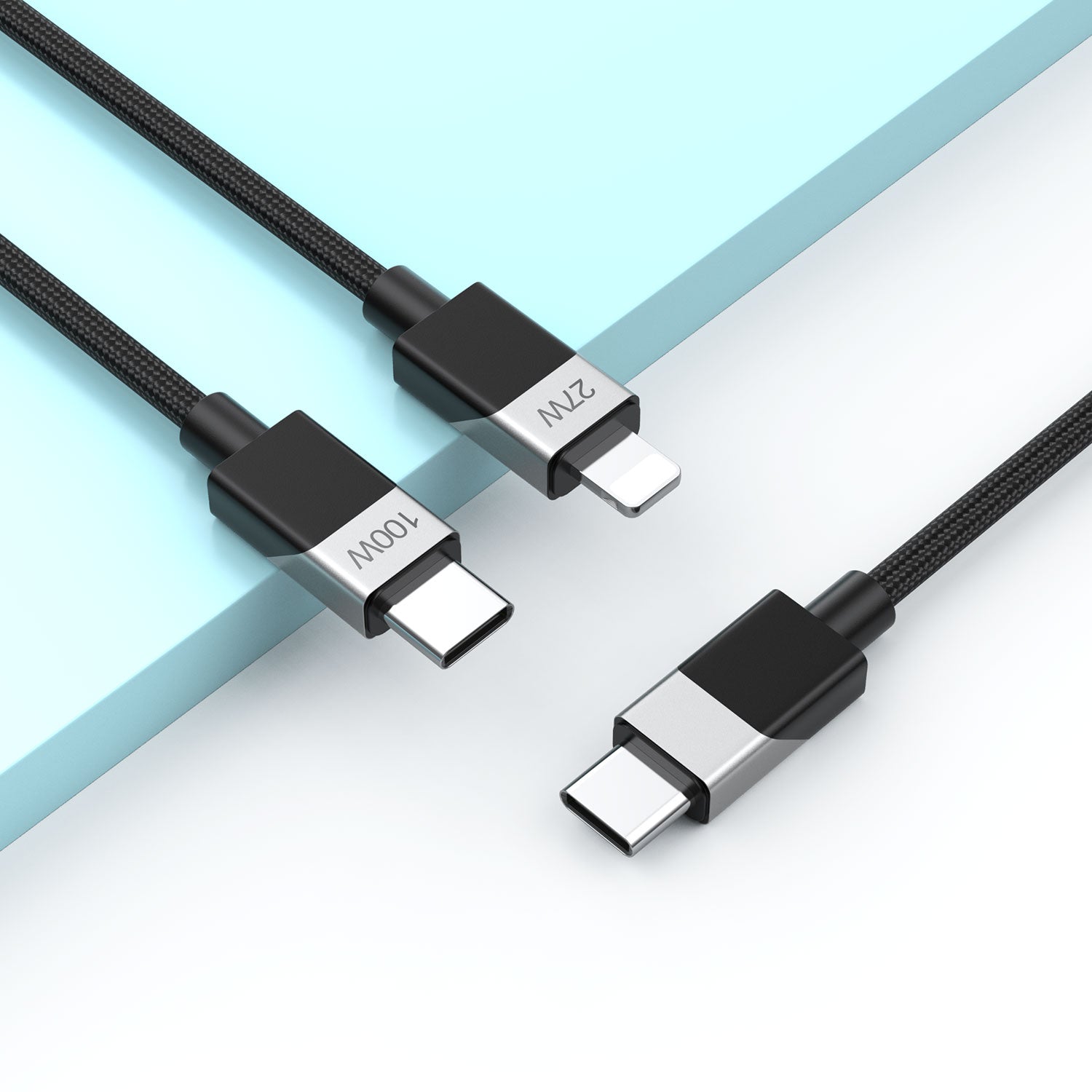 Type-C to Lightning & Type-C 2 in 1 Fast