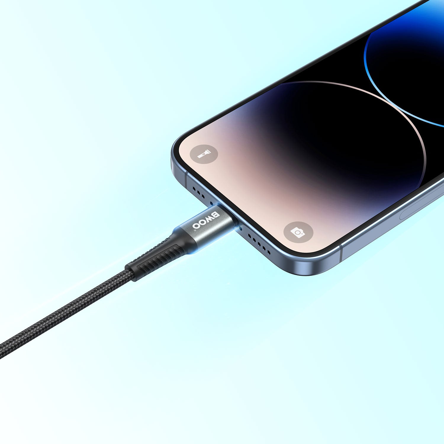 USB-C to USB-C Fast Charging Cable PD 27W Nylon 1M