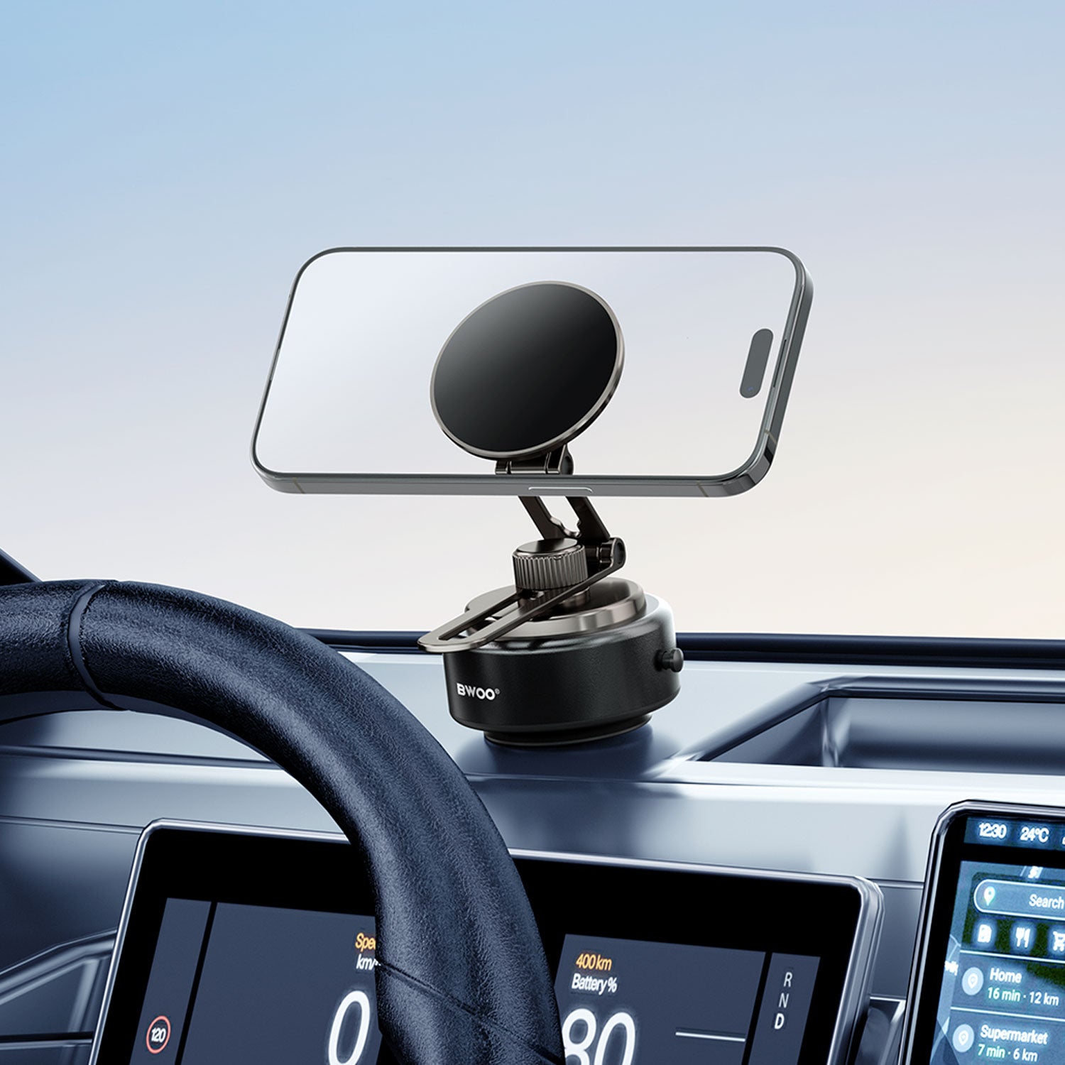 Magnetic Suction Phone Holder
