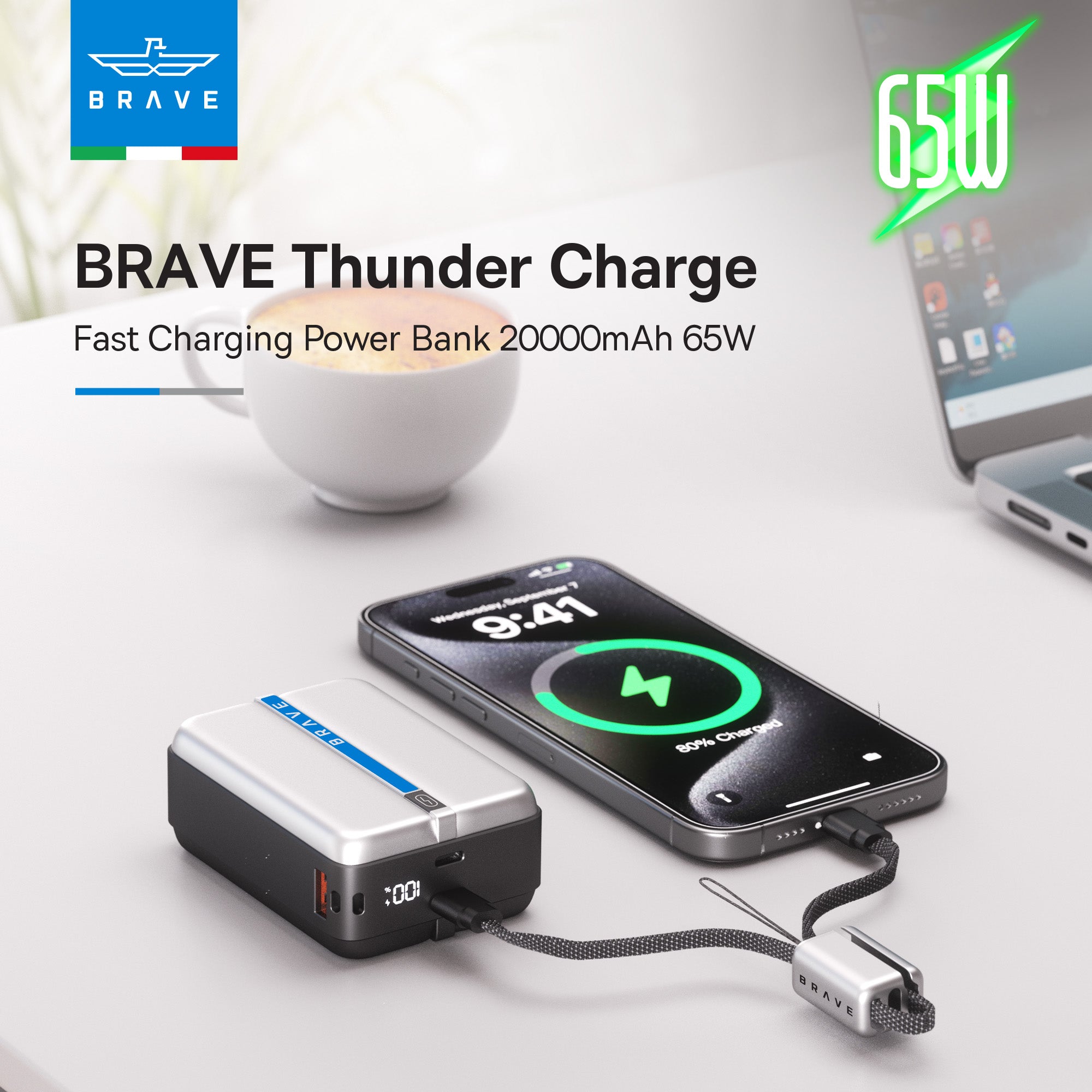 20000mAh 65W Power Bank