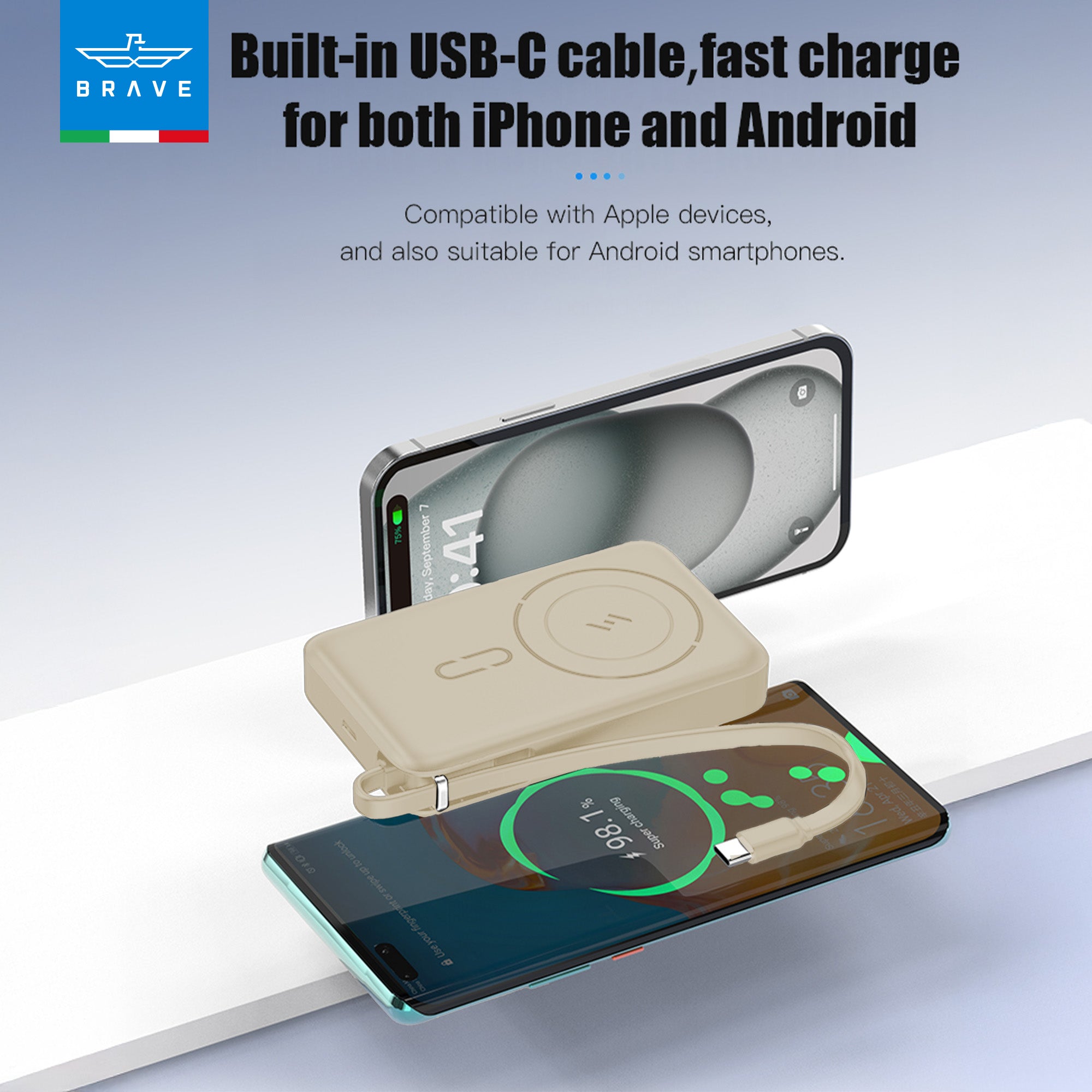 10000mAh Wireless Power Bank