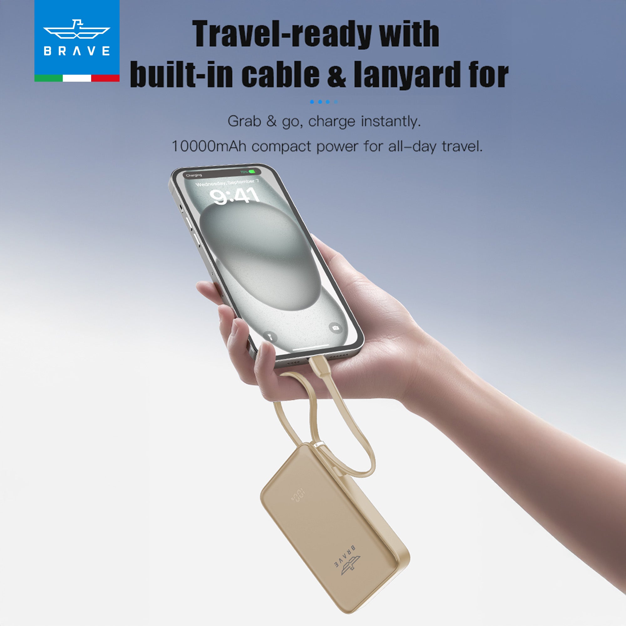 10000mAh Wireless Power Bank