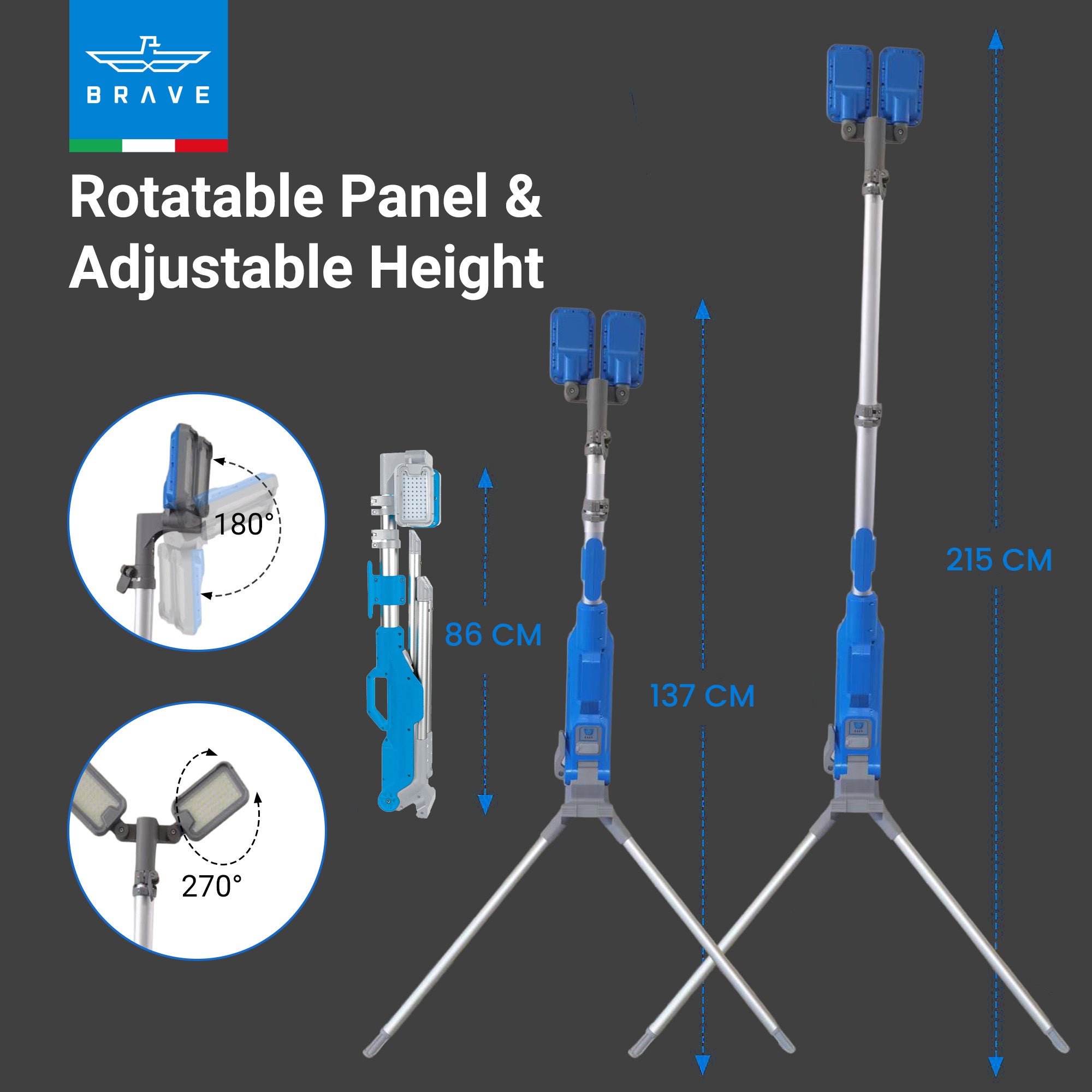 Portable Floodlight with Tripod