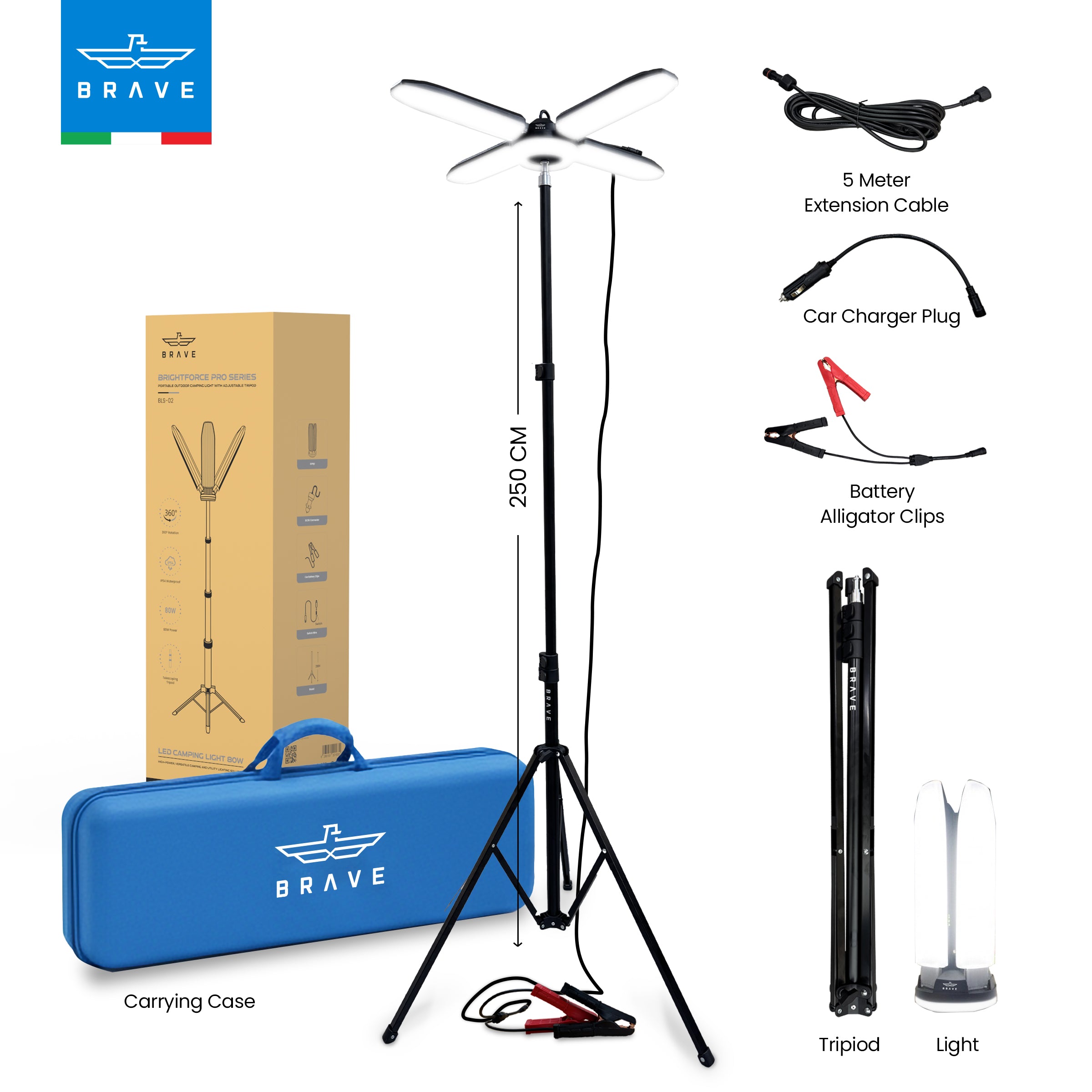Portable Floodlight with Tripod