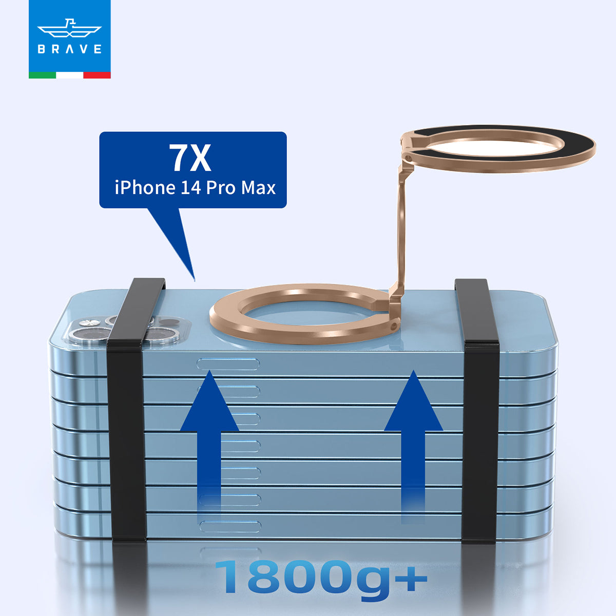 MagGrip 3-in-1 Magnetic Ring Holder