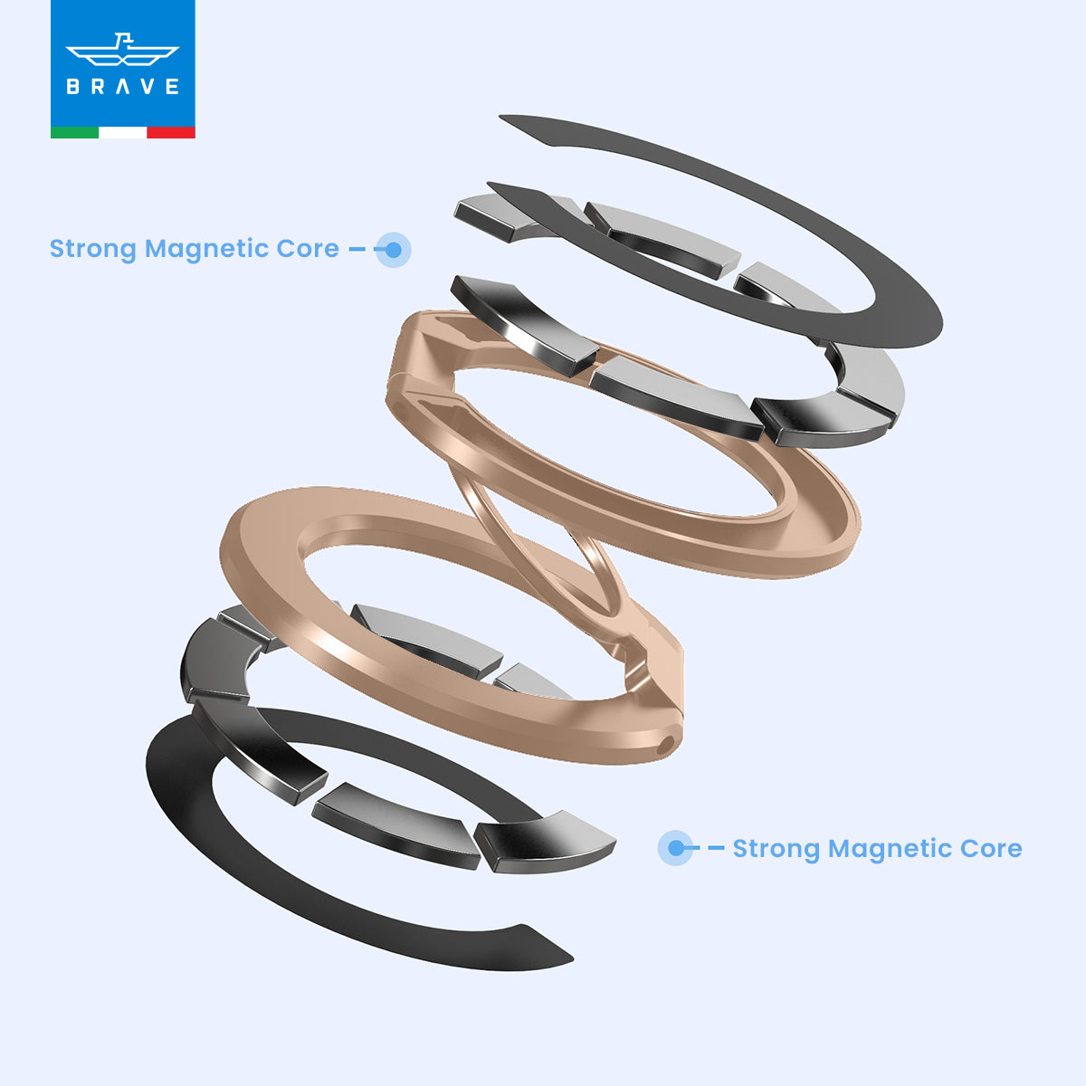 MagGrip 3-in-1 Magnetic Ring Holder