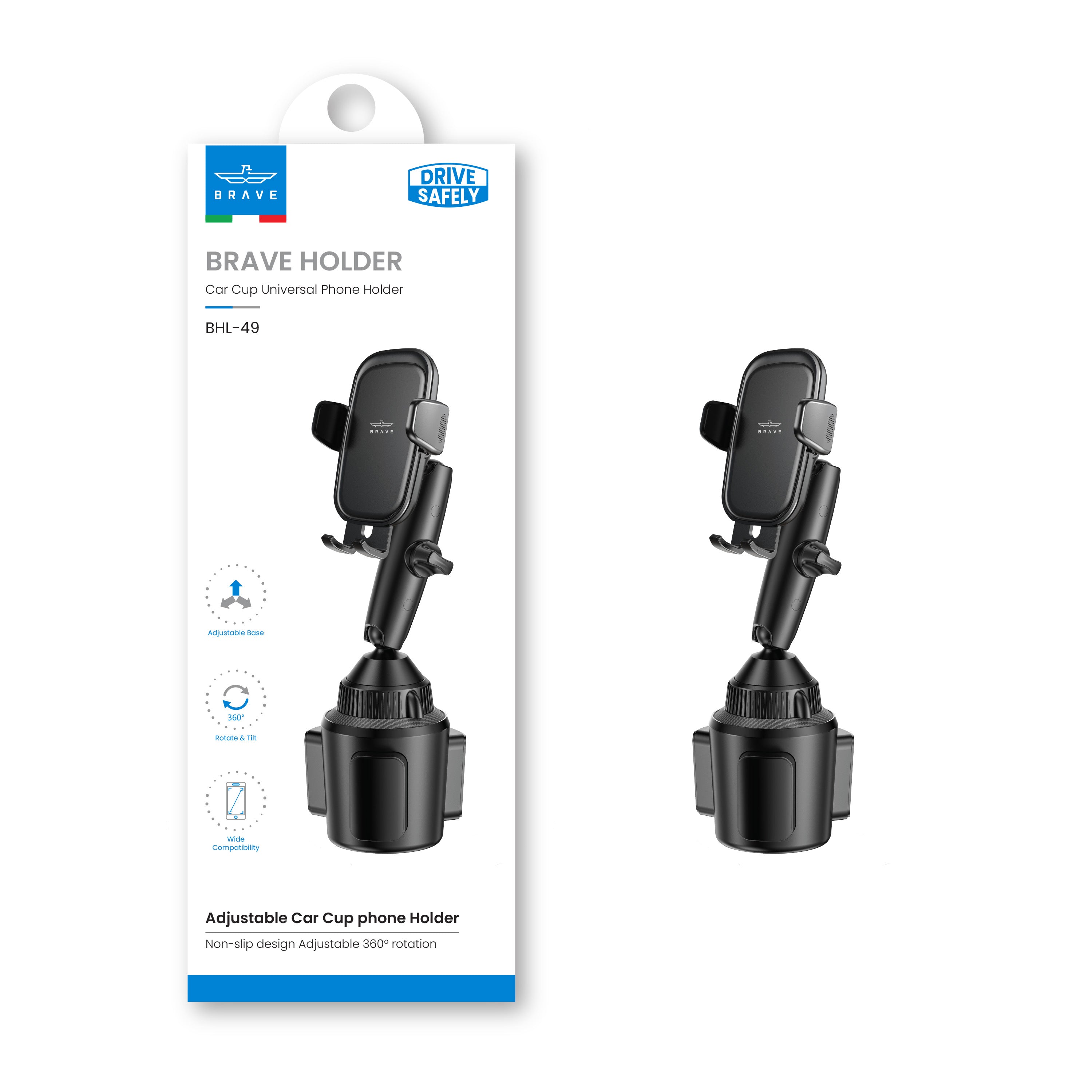 Car Cup Phone Holder
