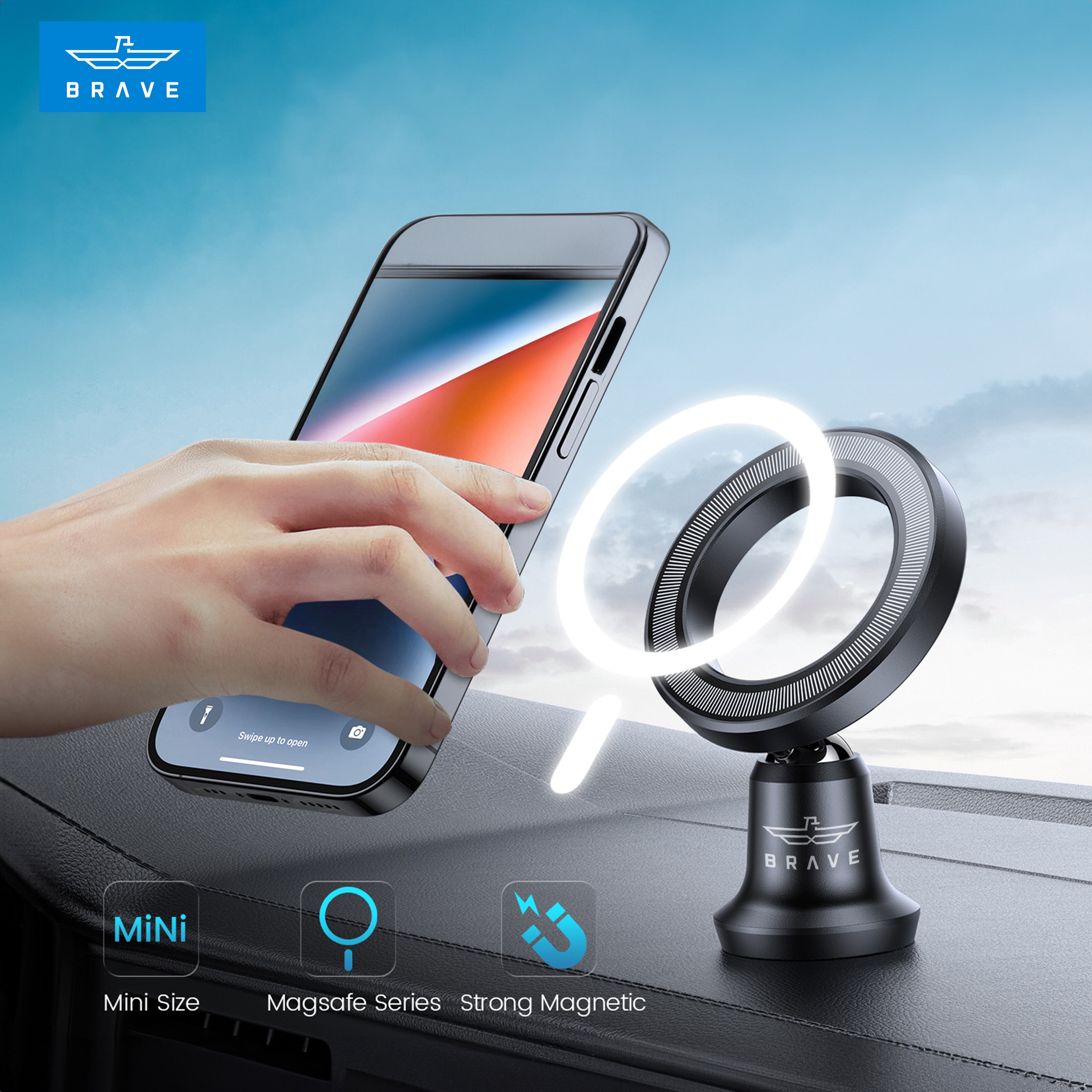 Magnetic Car Phone Holder