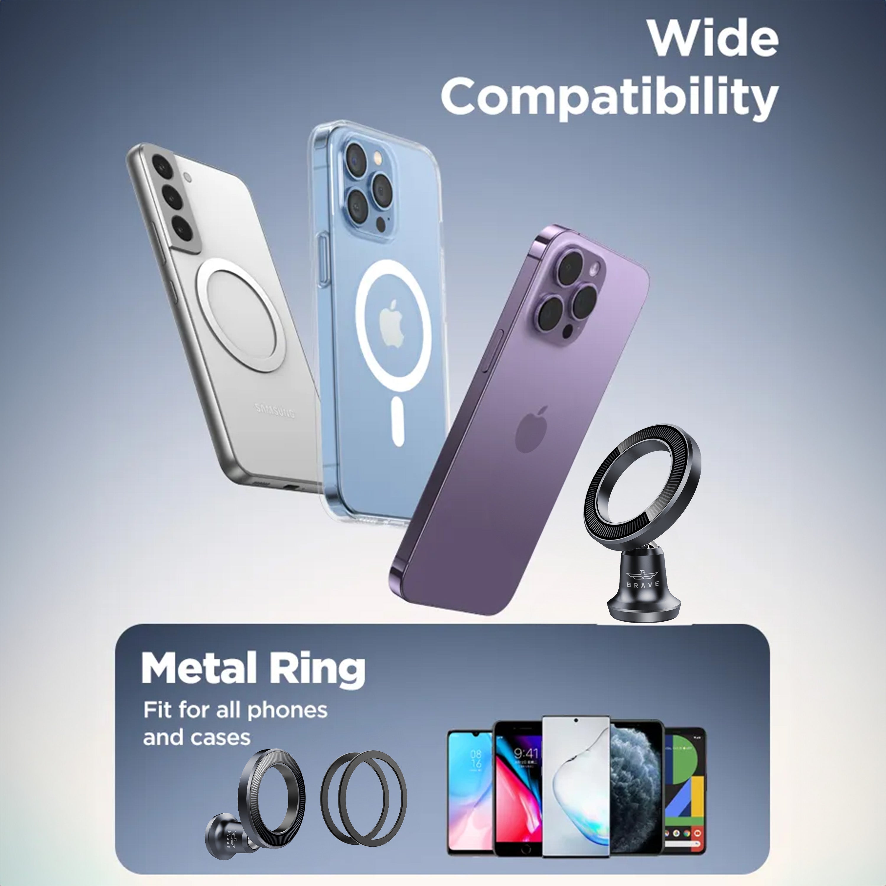 Magnetic Car Phone Holder