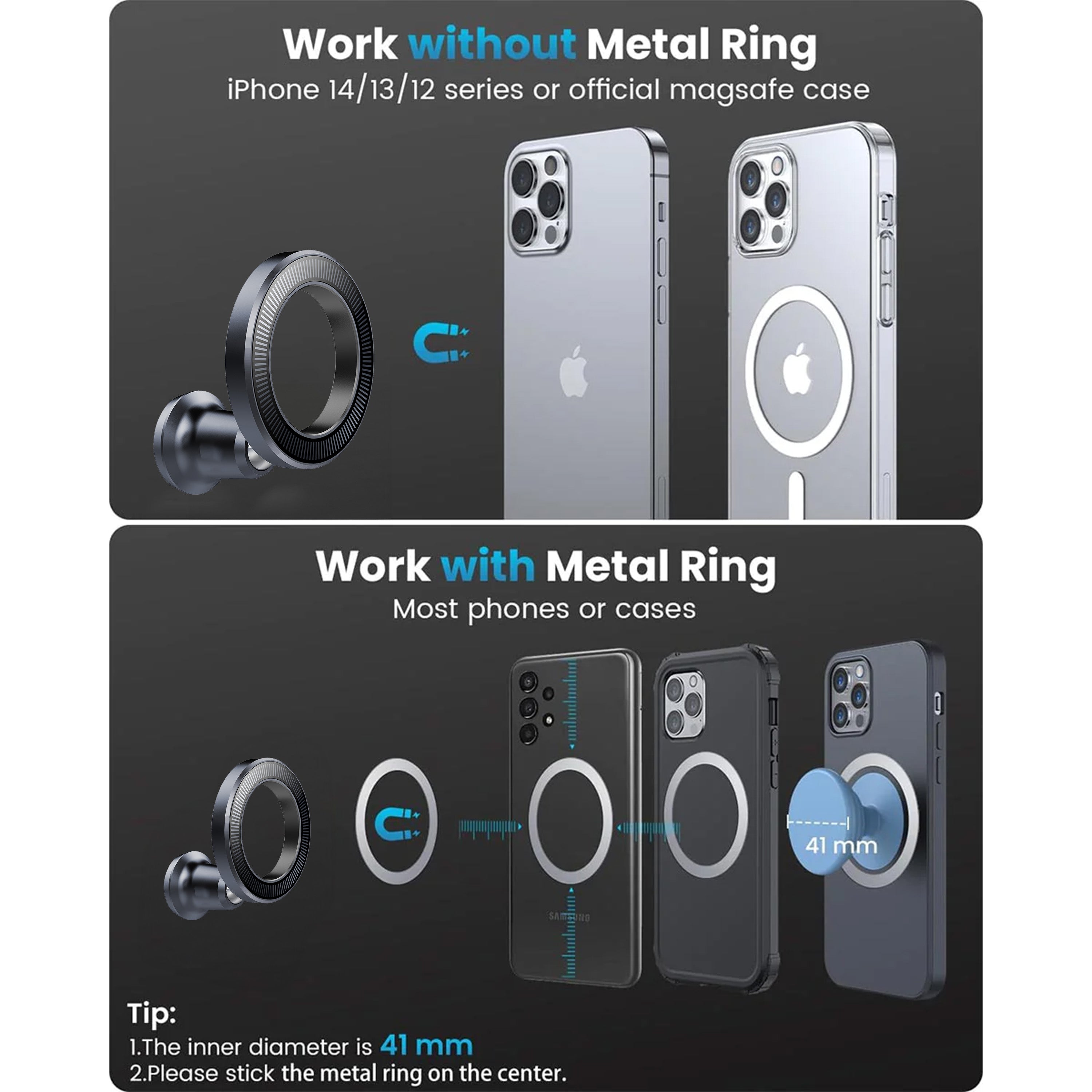 Magnetic Car Phone Holder