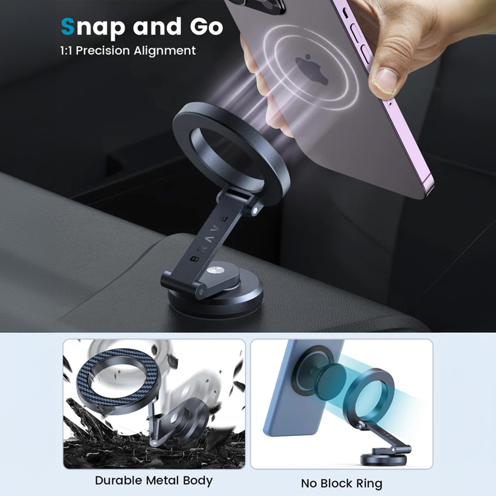 Magnetic Car Phone Holder
