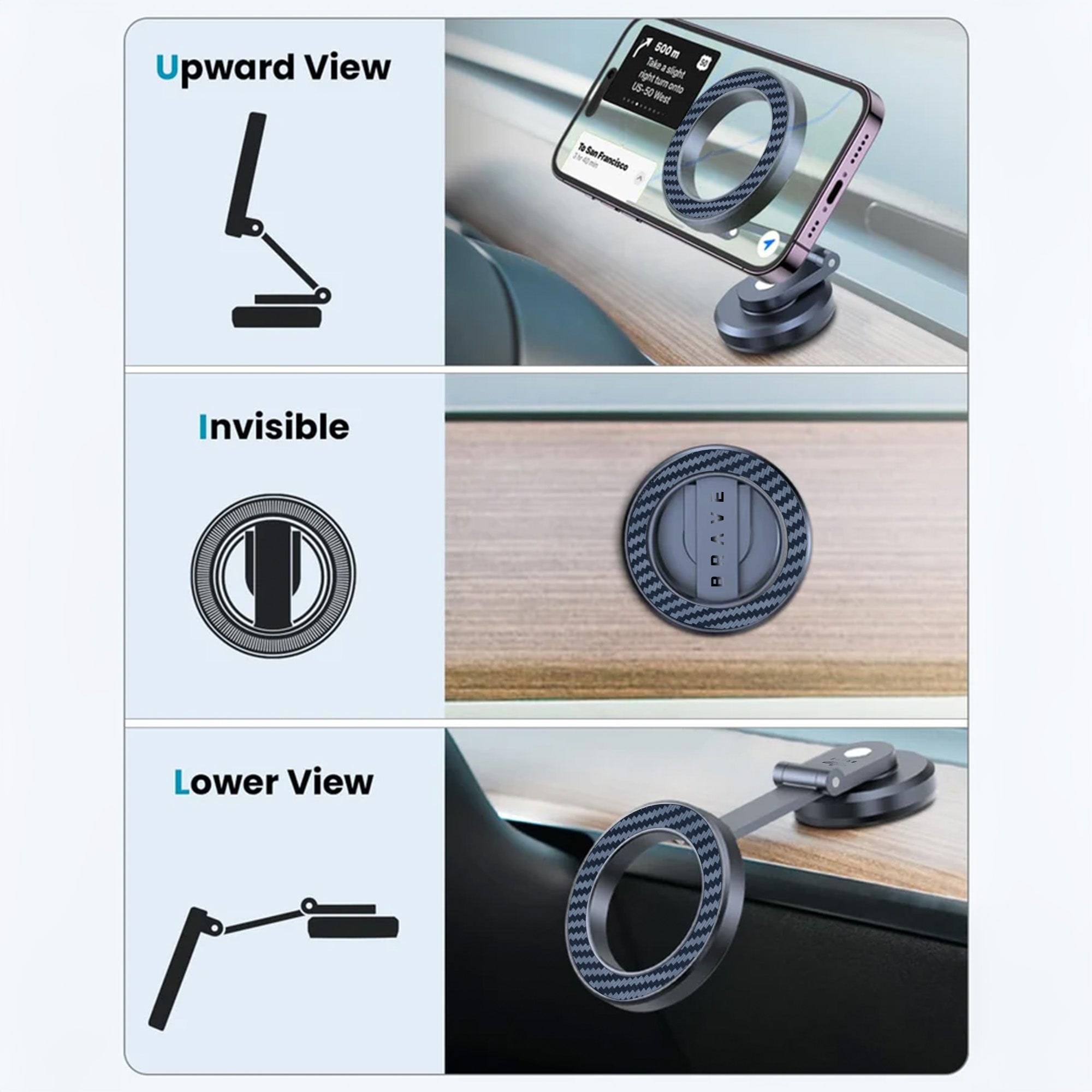 Magnetic Car Phone Holder