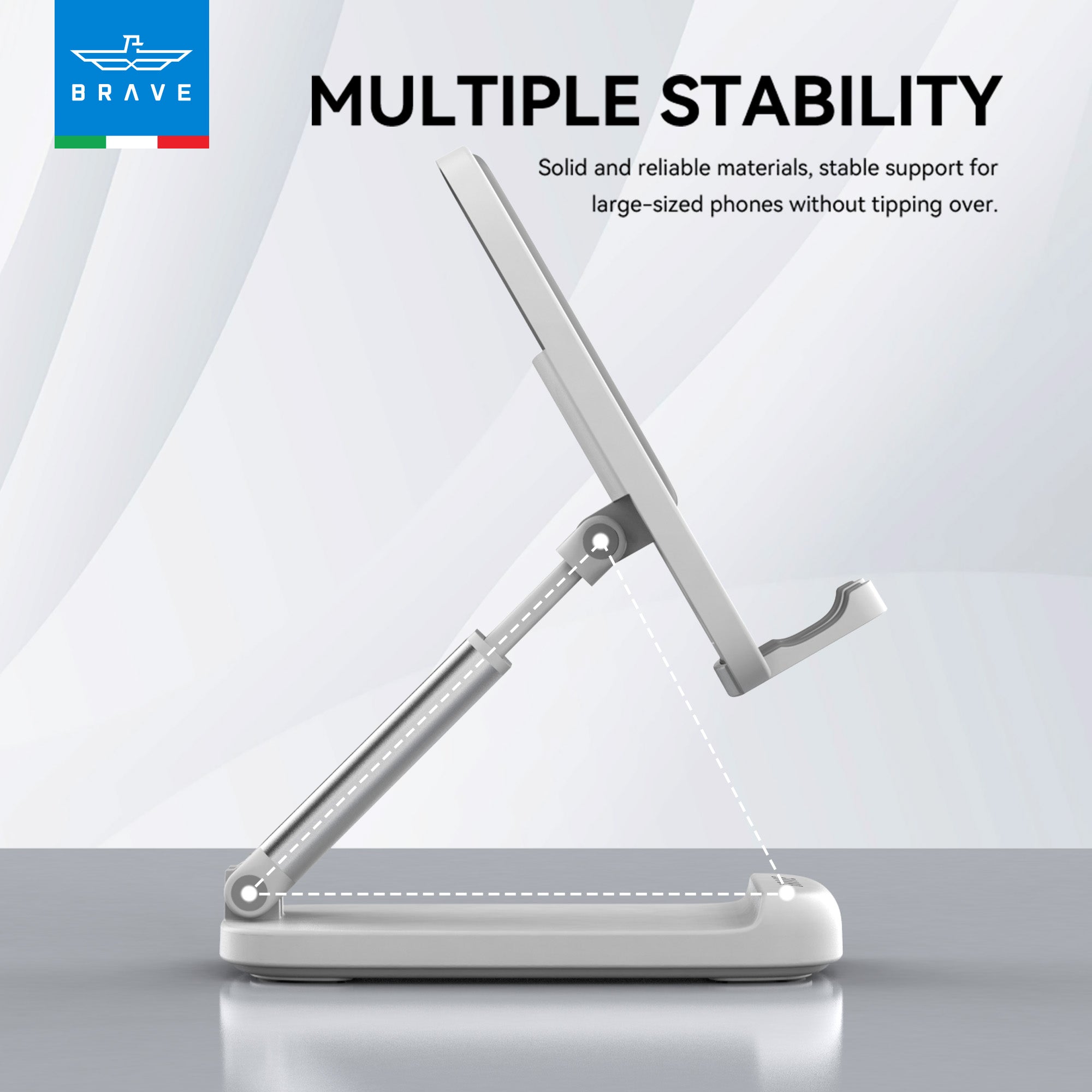 2-in-1 Foldable Phone & Tablet Stand