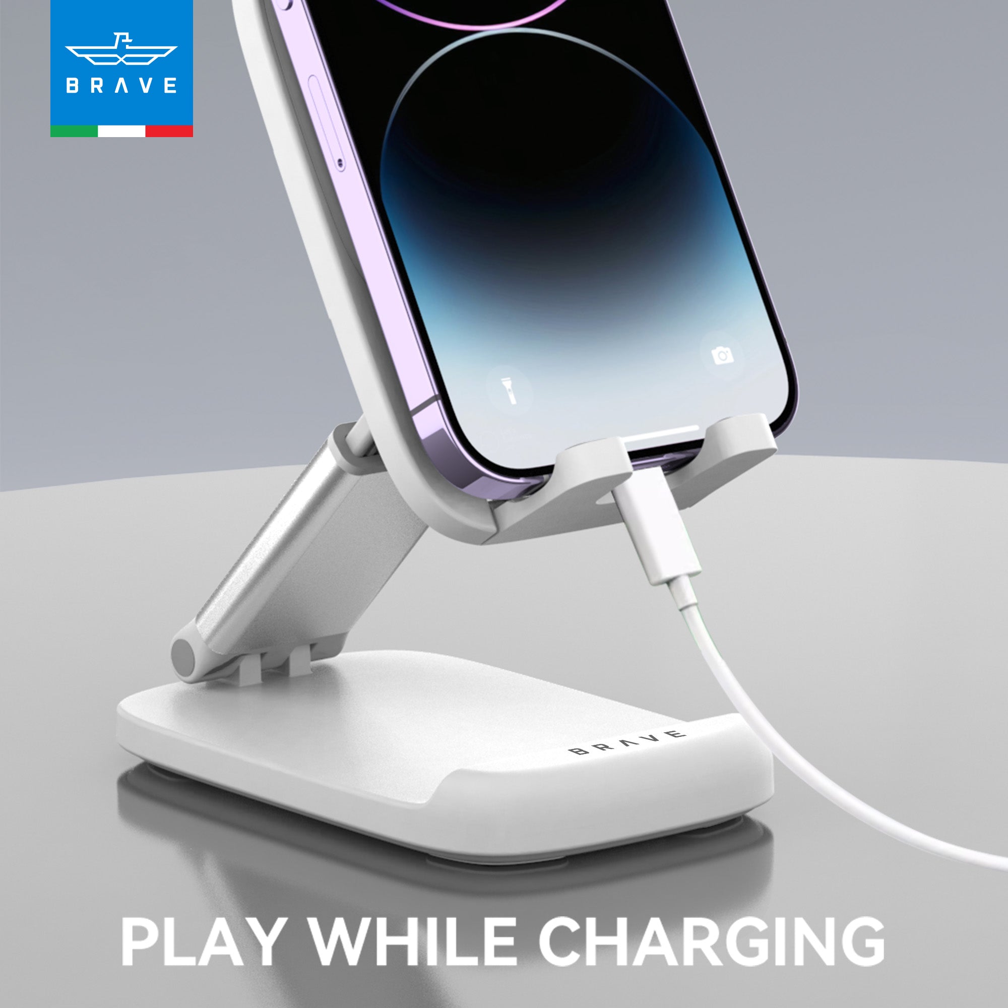 2-in-1 Foldable Phone & Tablet Stand