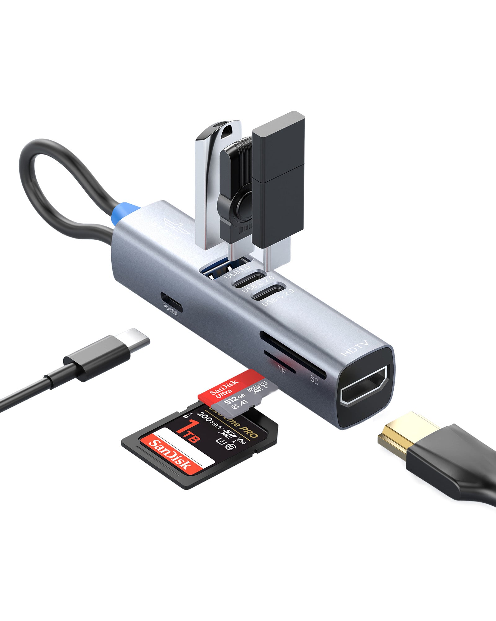 7-in-1 USB-C Multiport Hub
