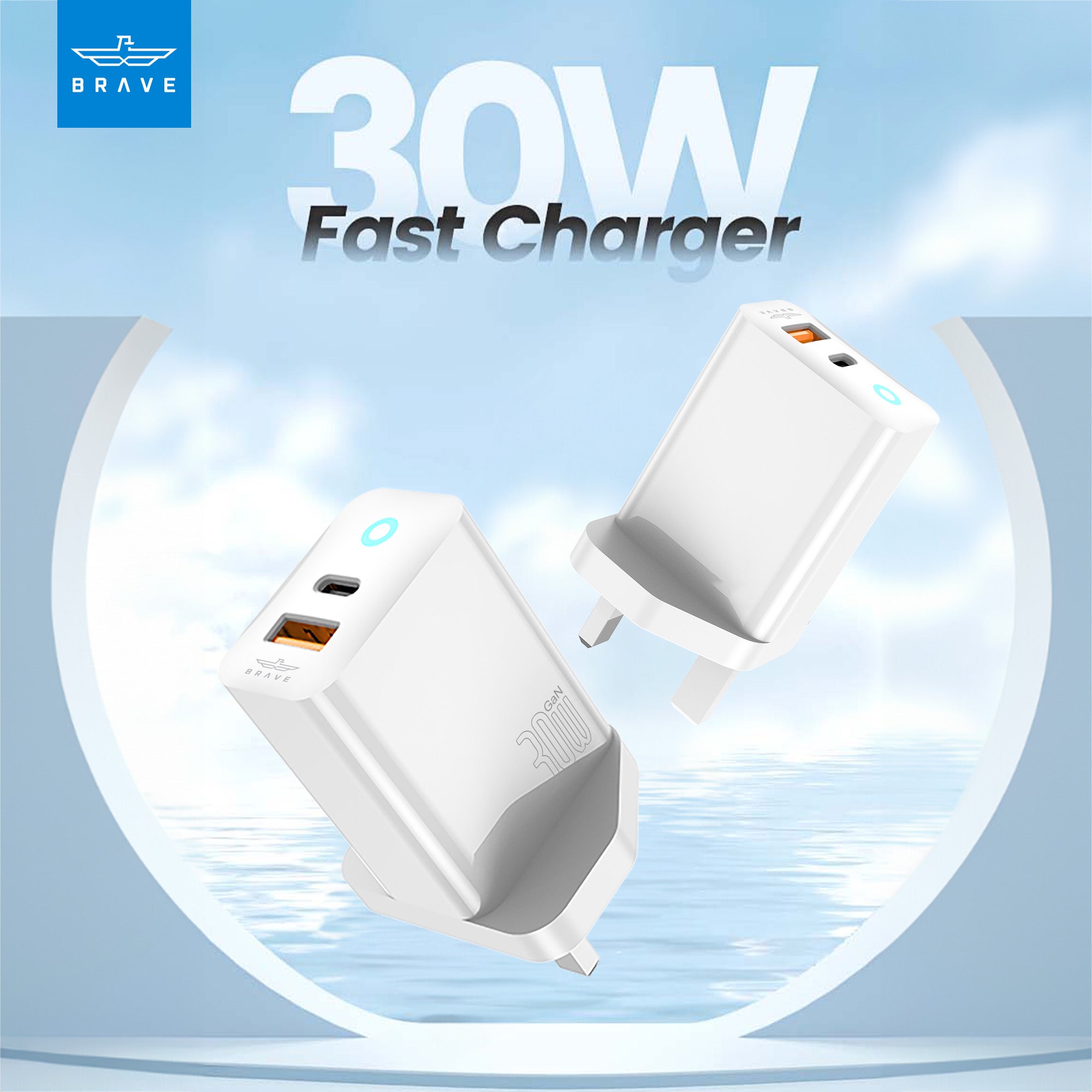 30W GaN Wall Charger