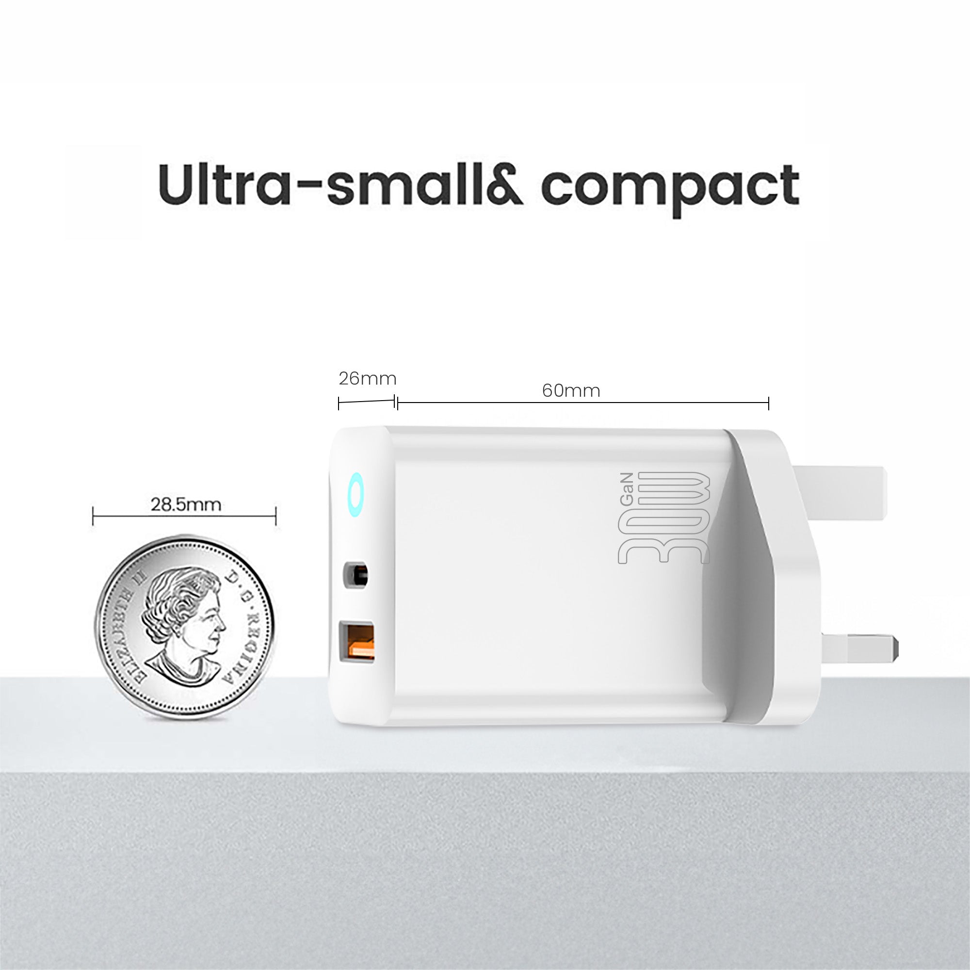 30W GaN Wall Charger