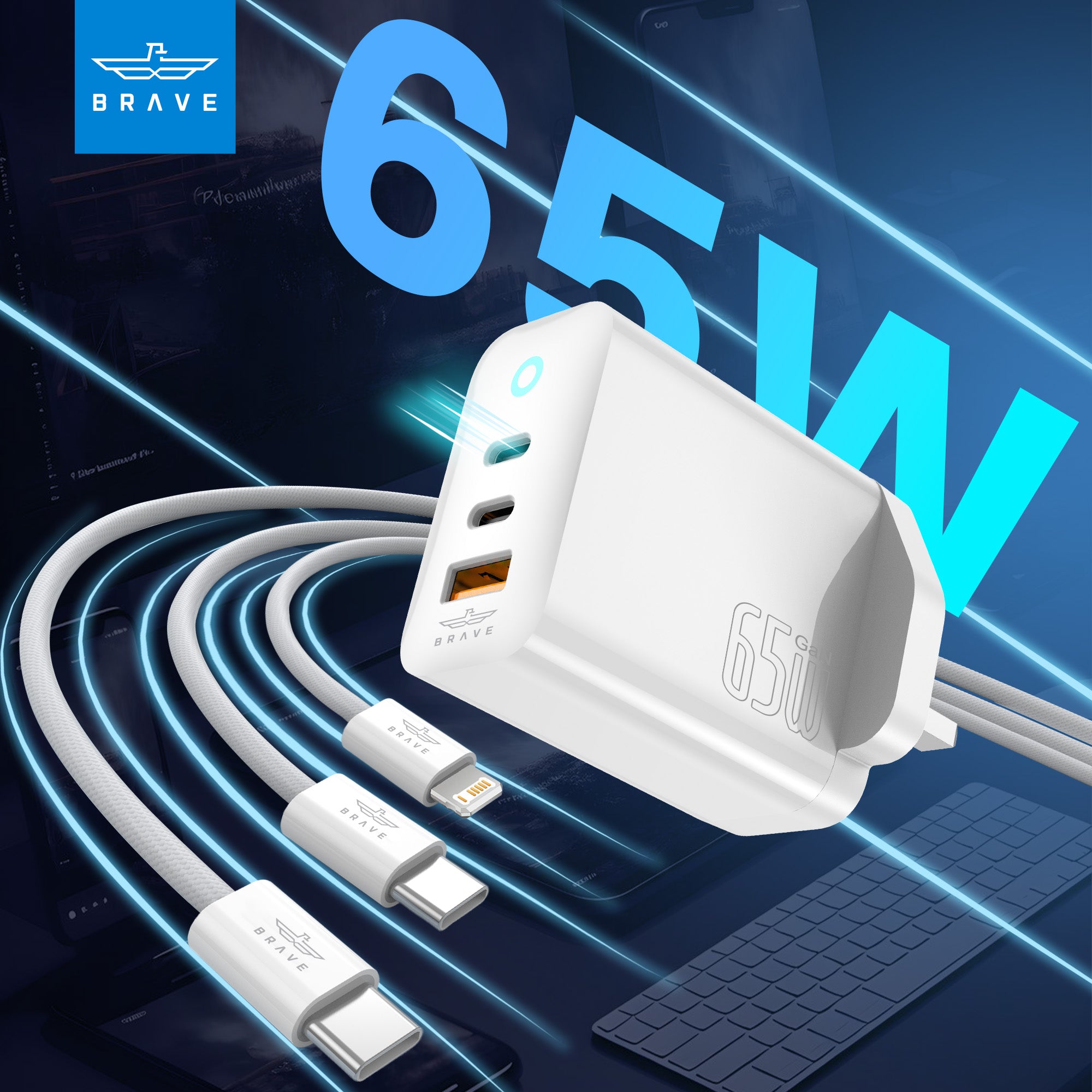 65W GaN Fast Charger