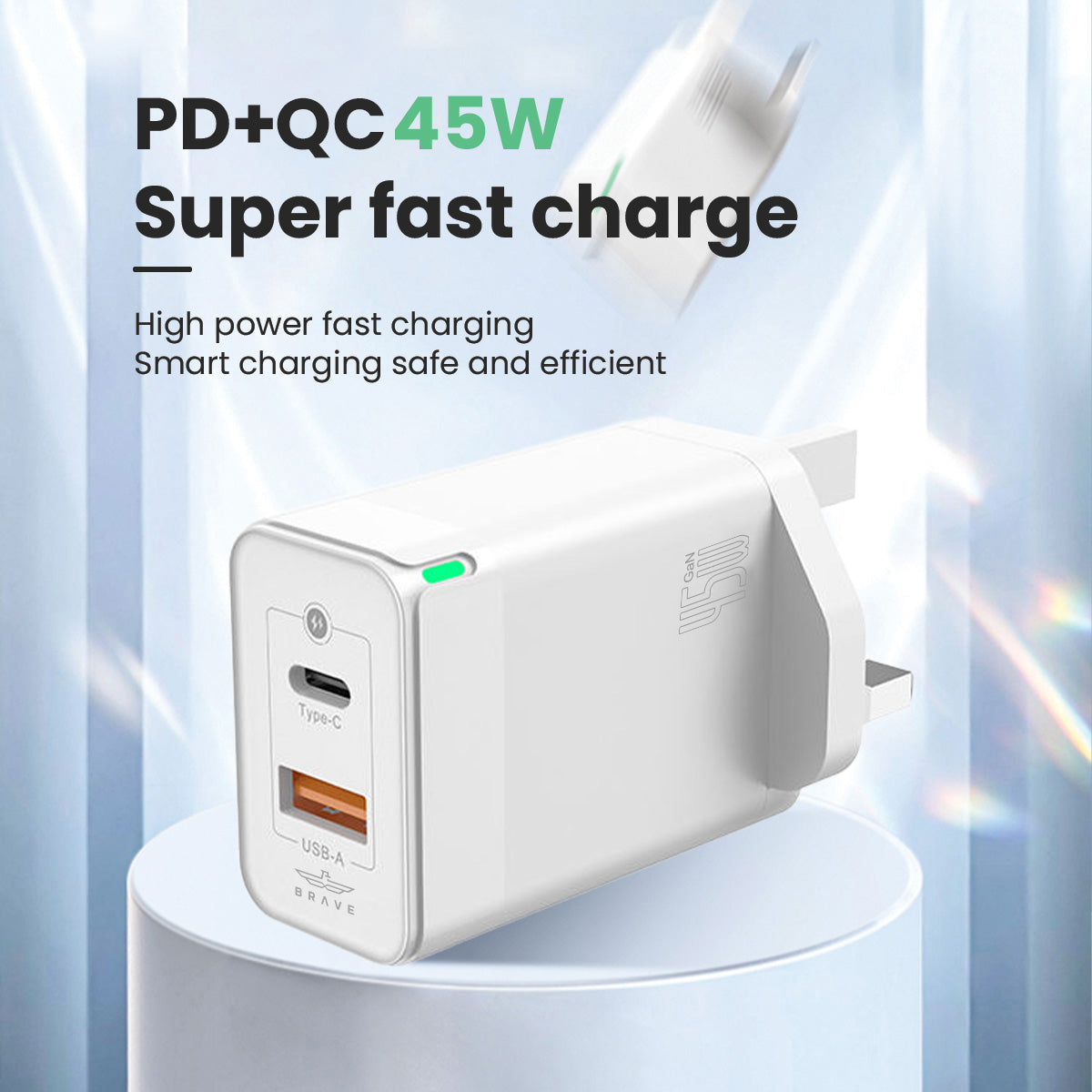 45W GaN Fast Charger
