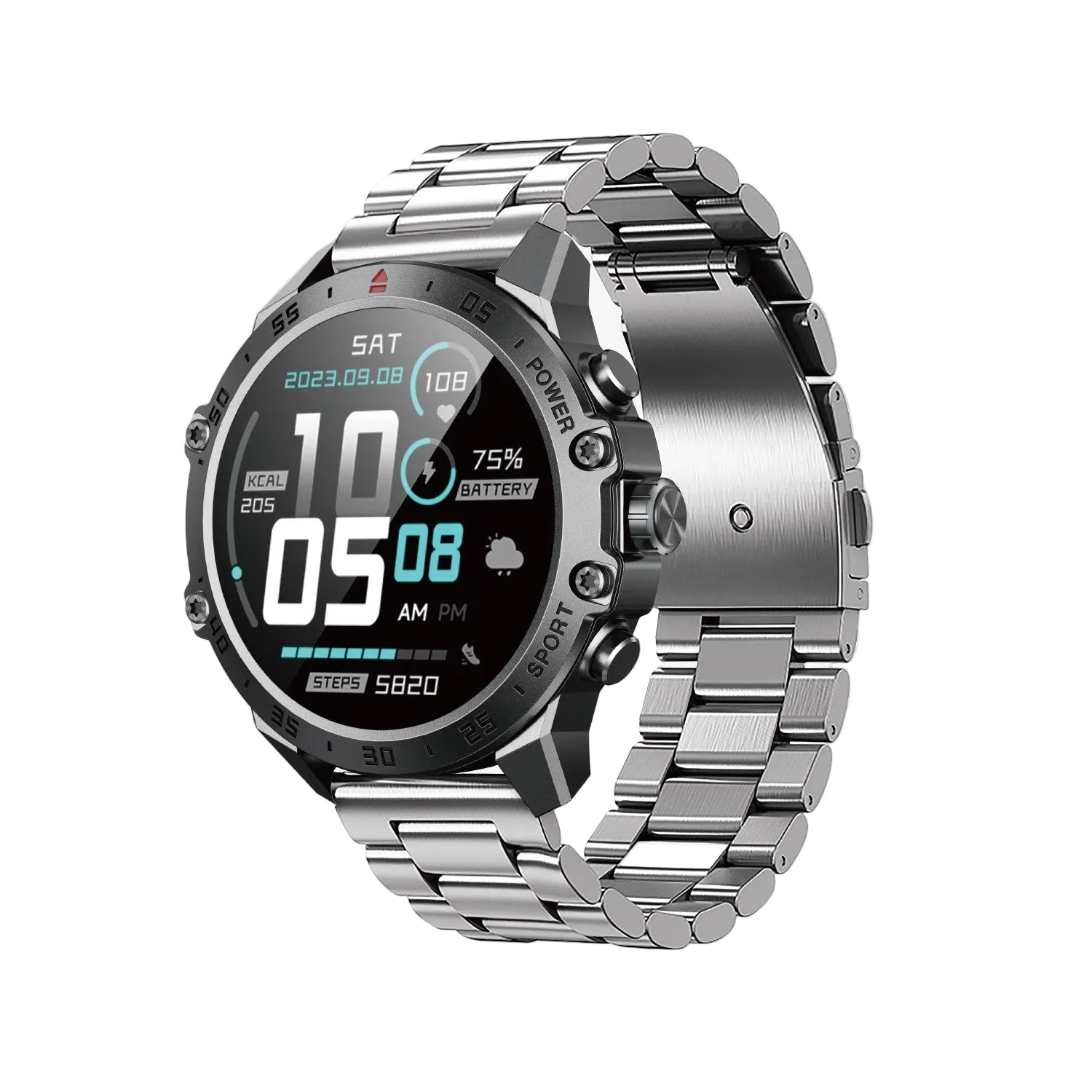 IP67 Waterproof 1.43-inch AMOLED Smart Watch With Fitness Tracker