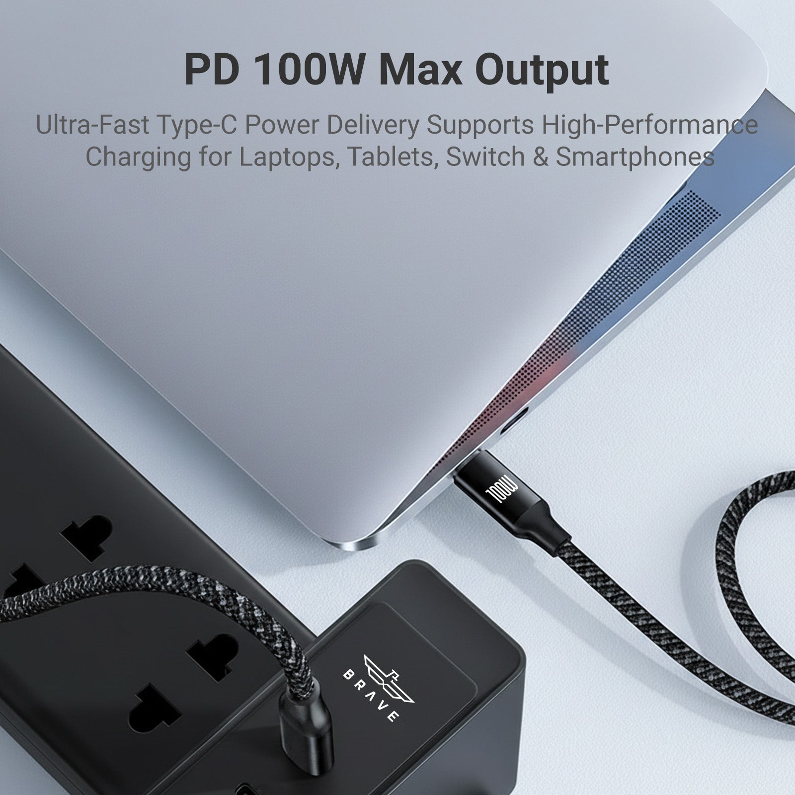 3-in-1 Fast Charging Cable 100W