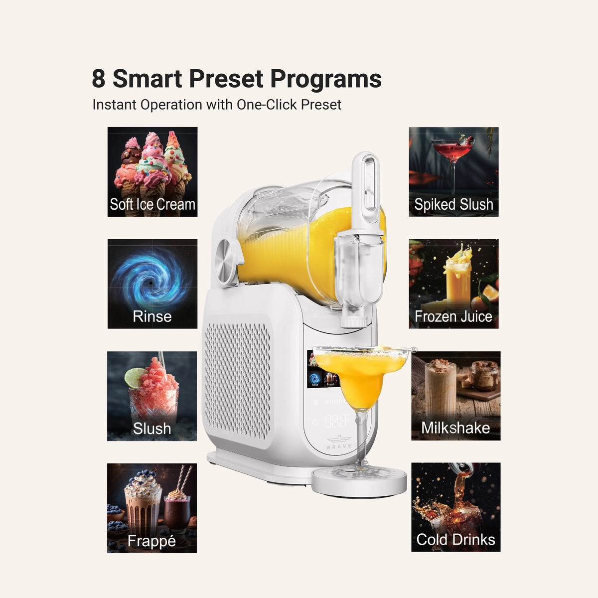 Soft Serve Ice Cream & Slushie Machine
