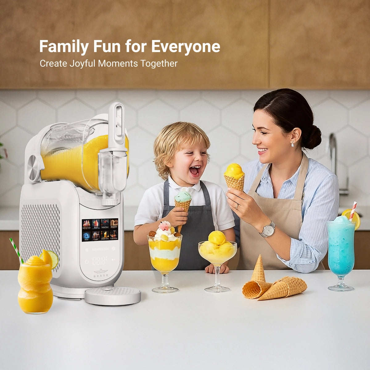 Soft Serve Ice Cream & Slushie Machine