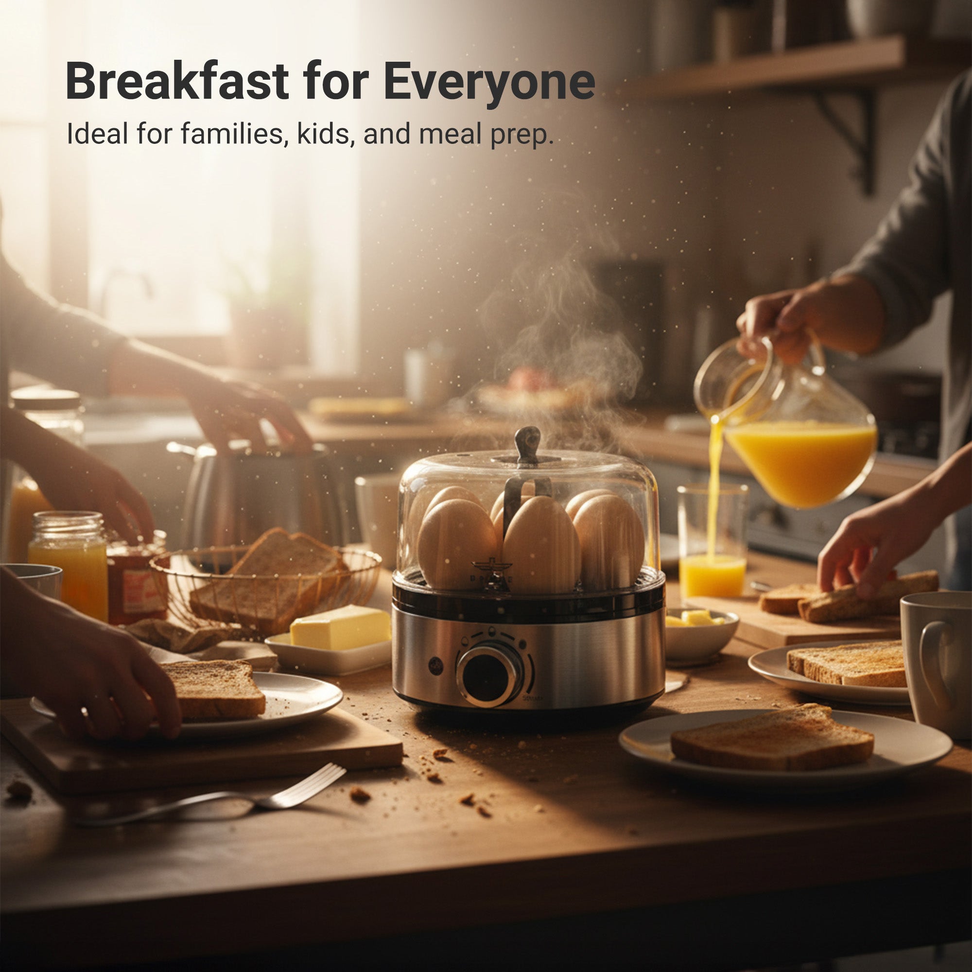 Smart Egg Cooker & Boiler