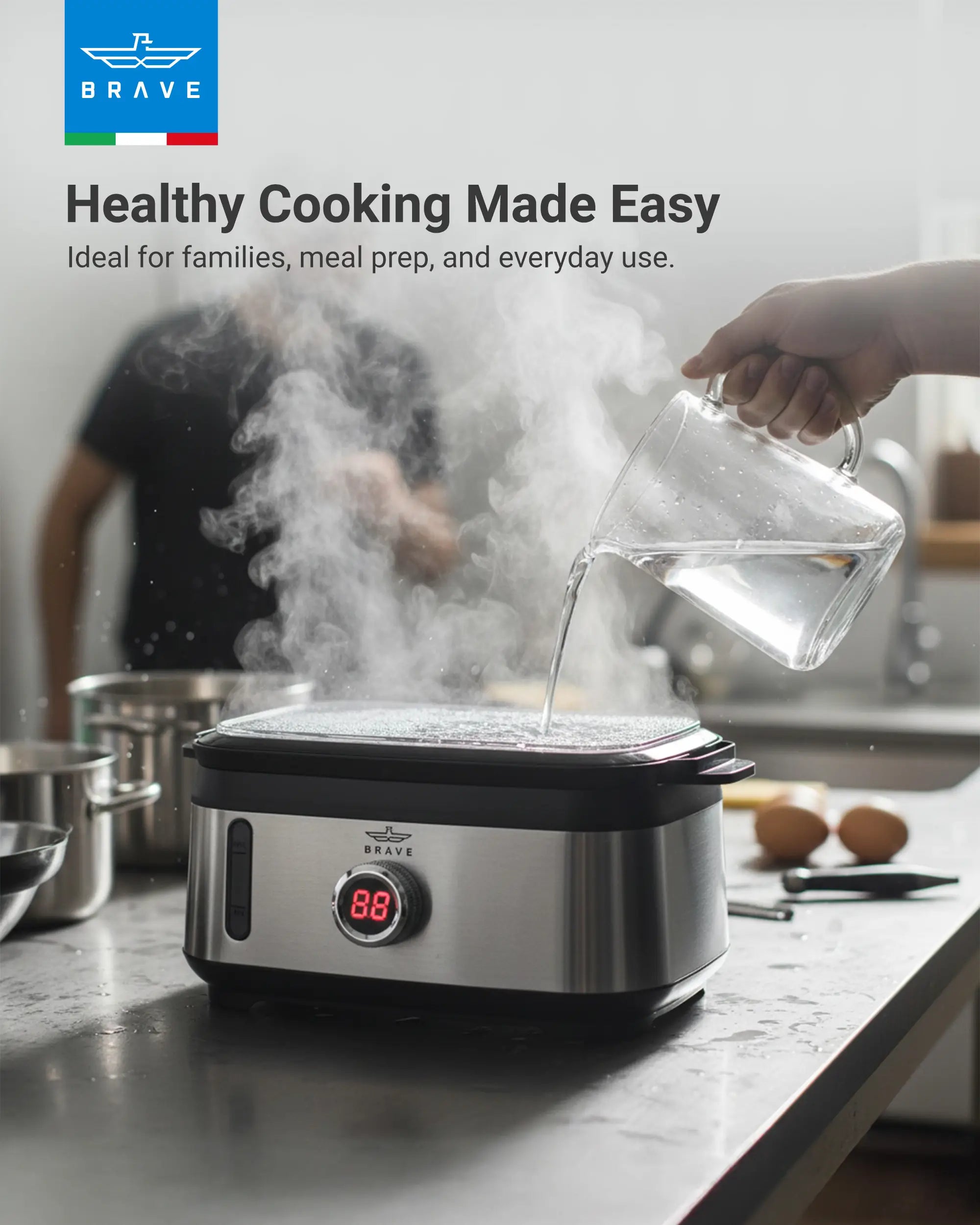 3-Tier Electric Food Steamer