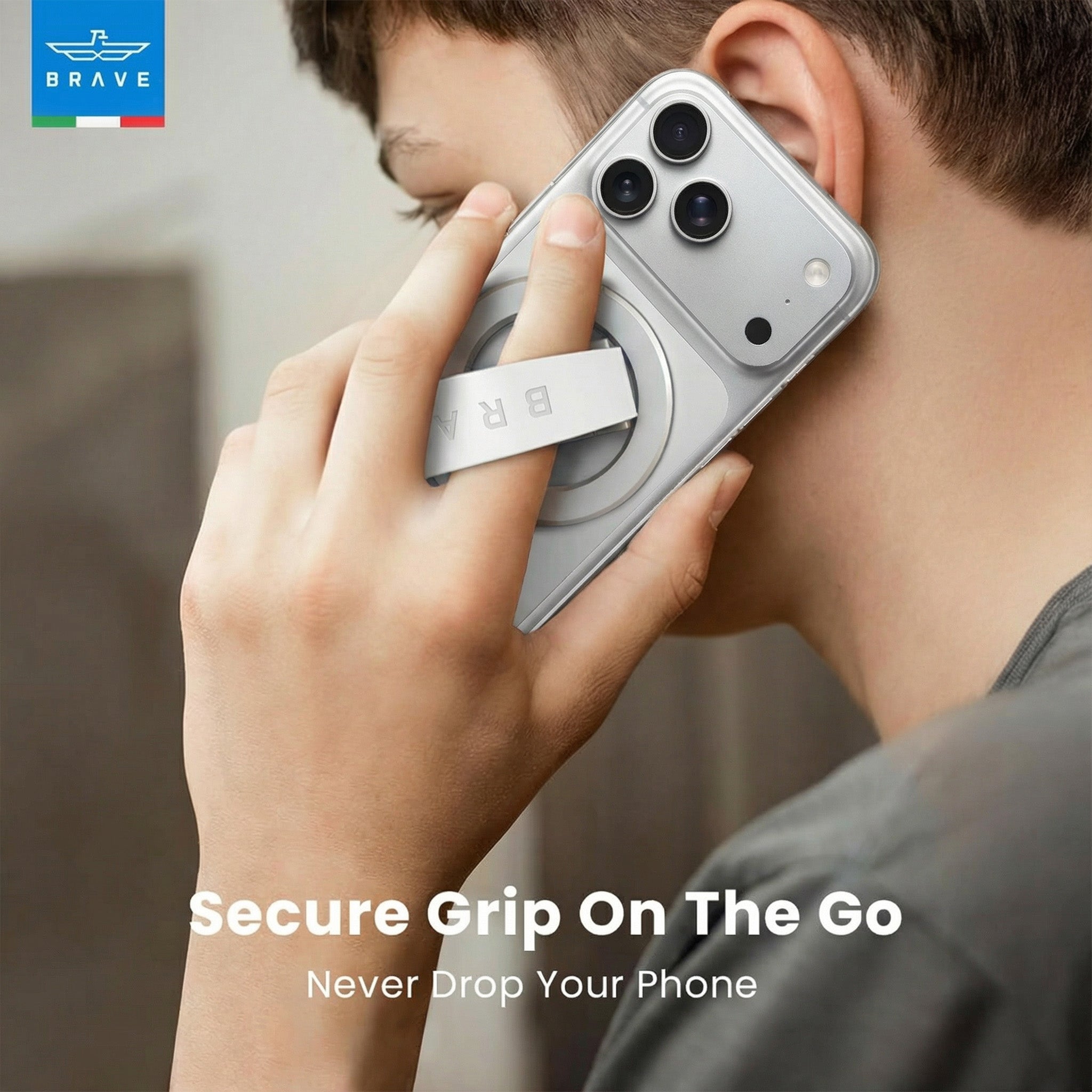 360° Rotatable Magnetic Phone Grip