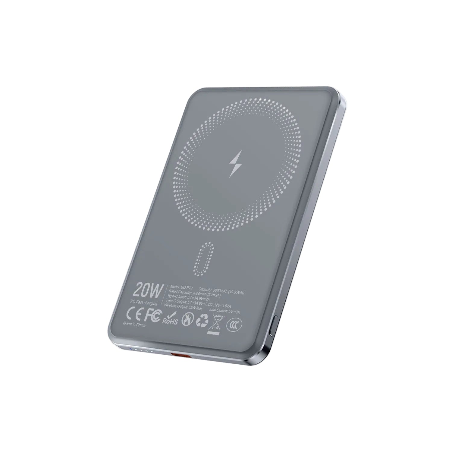 5000mAh Magnetic Power Bank