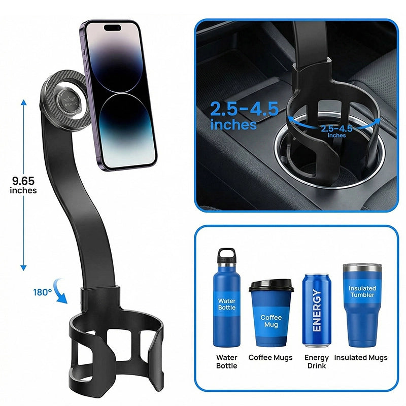 Magnetic Cup Holder Phone Mount