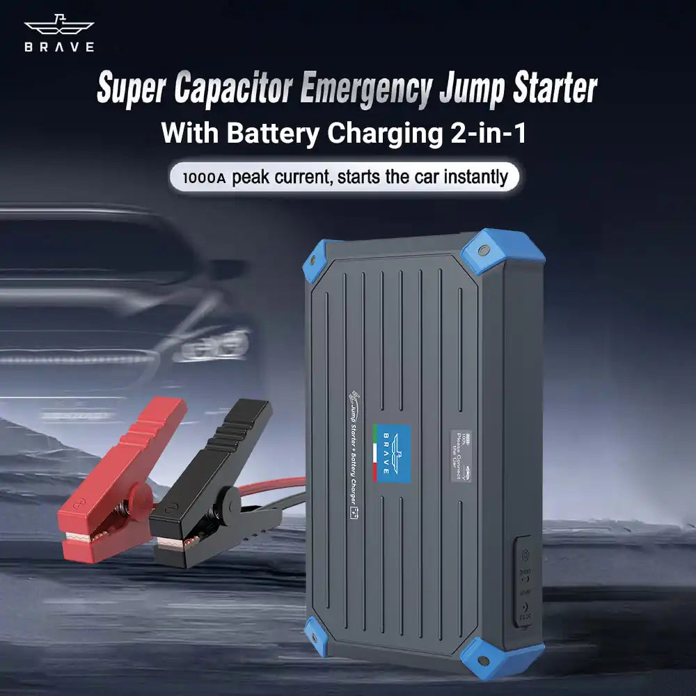 2-IN-1 SUPER CAPACITOR JUMP STARTER WITH PD 100W