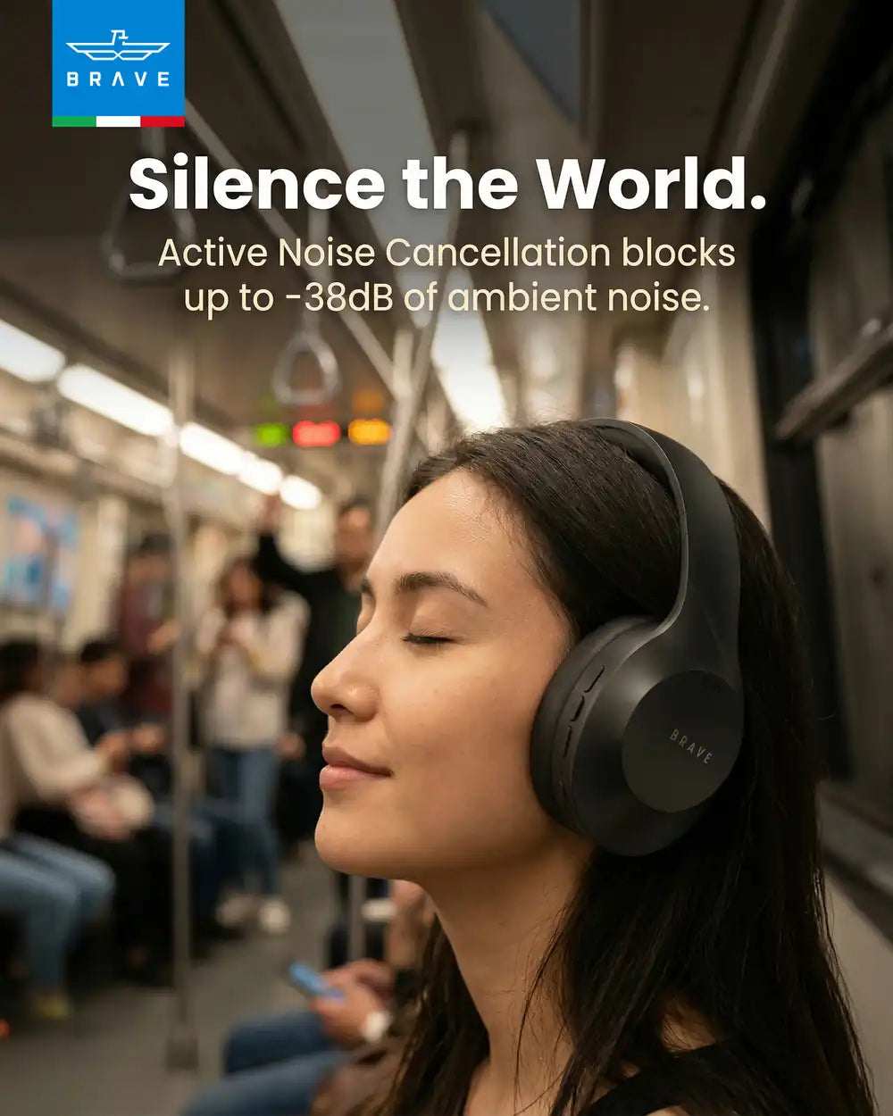 AuraMax ANC Wireless Headphones