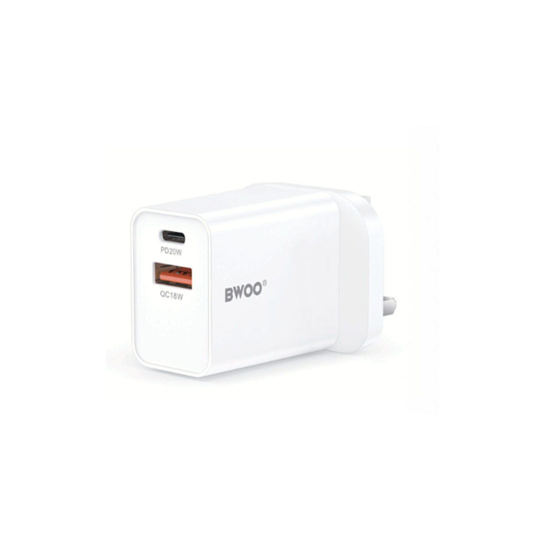 PD 20W + QC 18W Charger