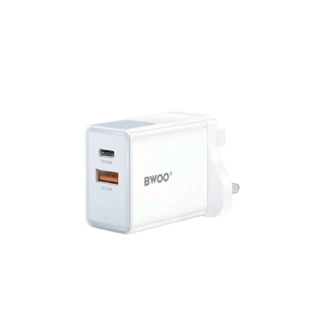 PD 20W + QC 18W Charger