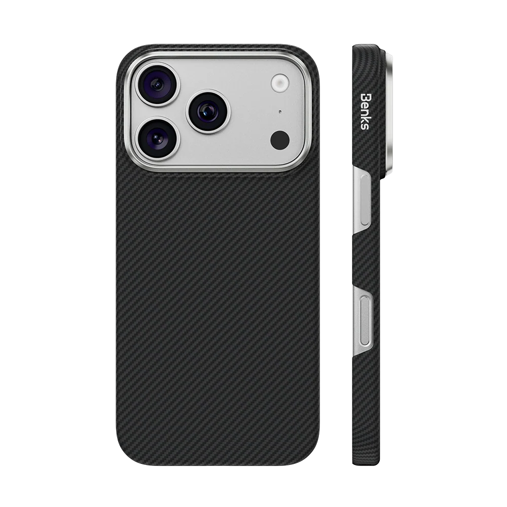 BENKS 600D AIR C1 PHONE CASE BUILT WITH KEVLAR® IP18 PRO MAX - 17 PRO MAX