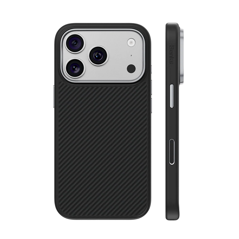 BENKS 600D PRO PHONE CASE BUILT WITH KEVLAR® IP18 PRO MAX -17 PRO MAX