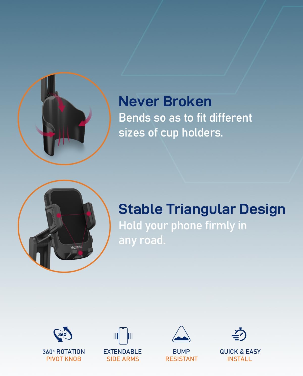 Universal Cup Phone Holder