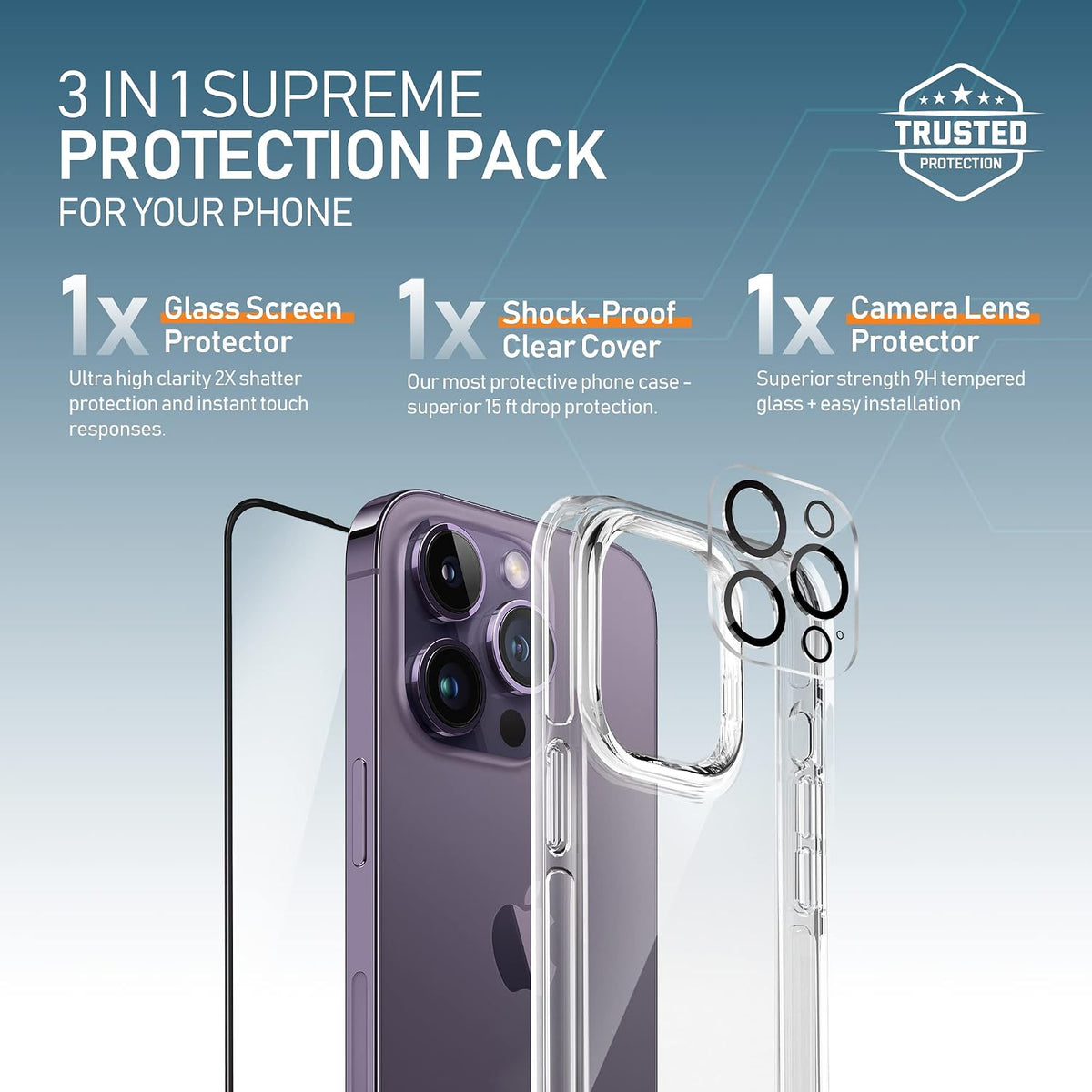 3 IN 1 Protection Pack