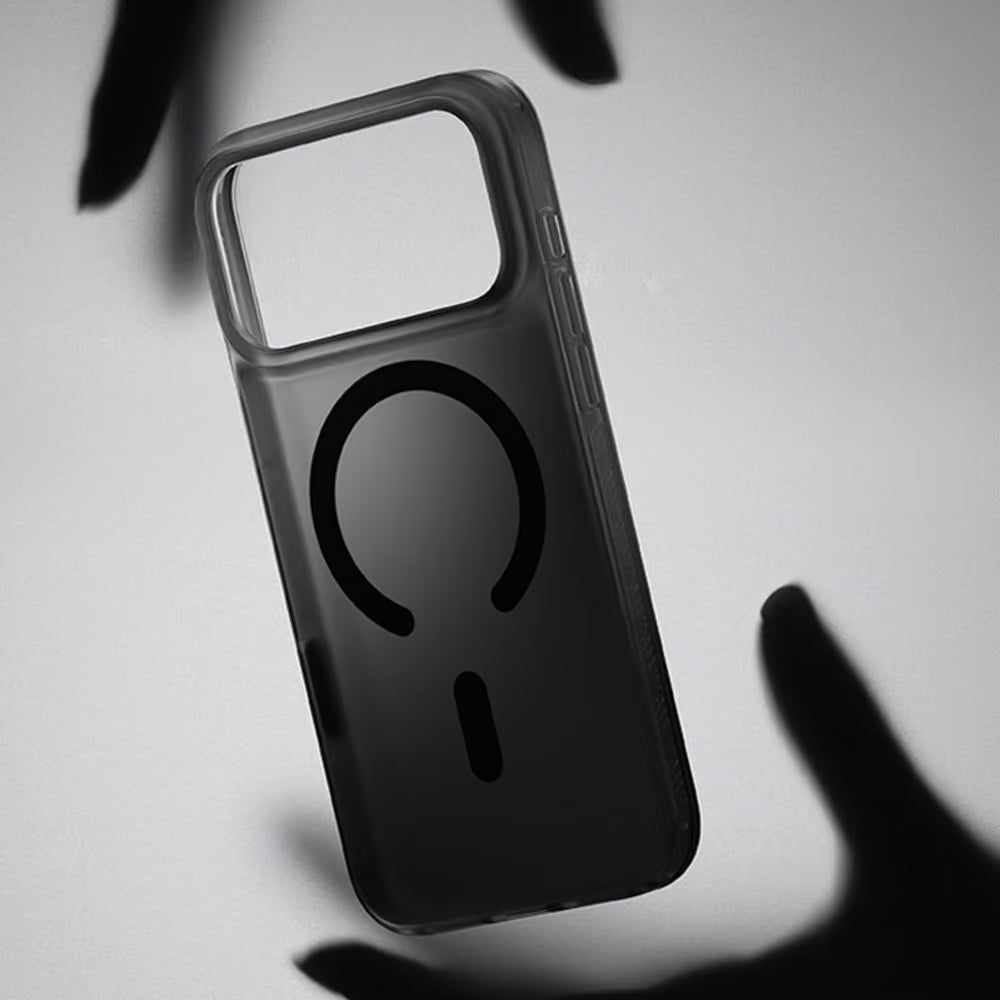 BENKS LUCID ARMOR PRO MAGNETIC PHONE CASE IP18 PRO MAX -17 PRO MAX BLACK