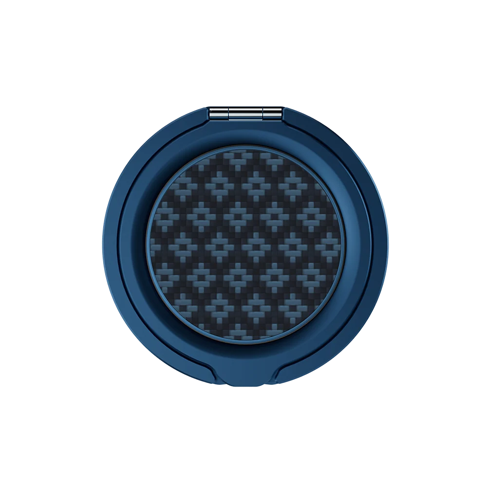 ArmorPop Phone Grip & Stand - ArmorGrid Blue