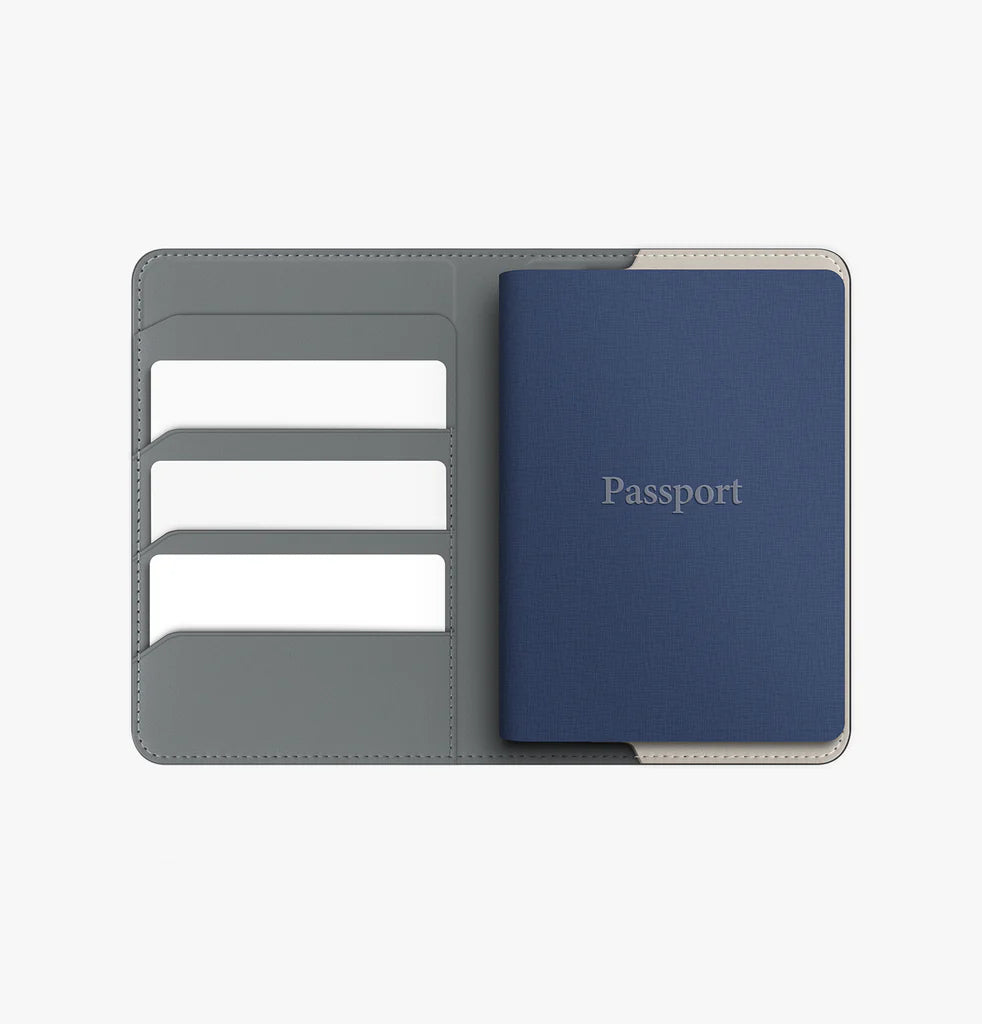 Belmont Vegan Leather Passport Holder