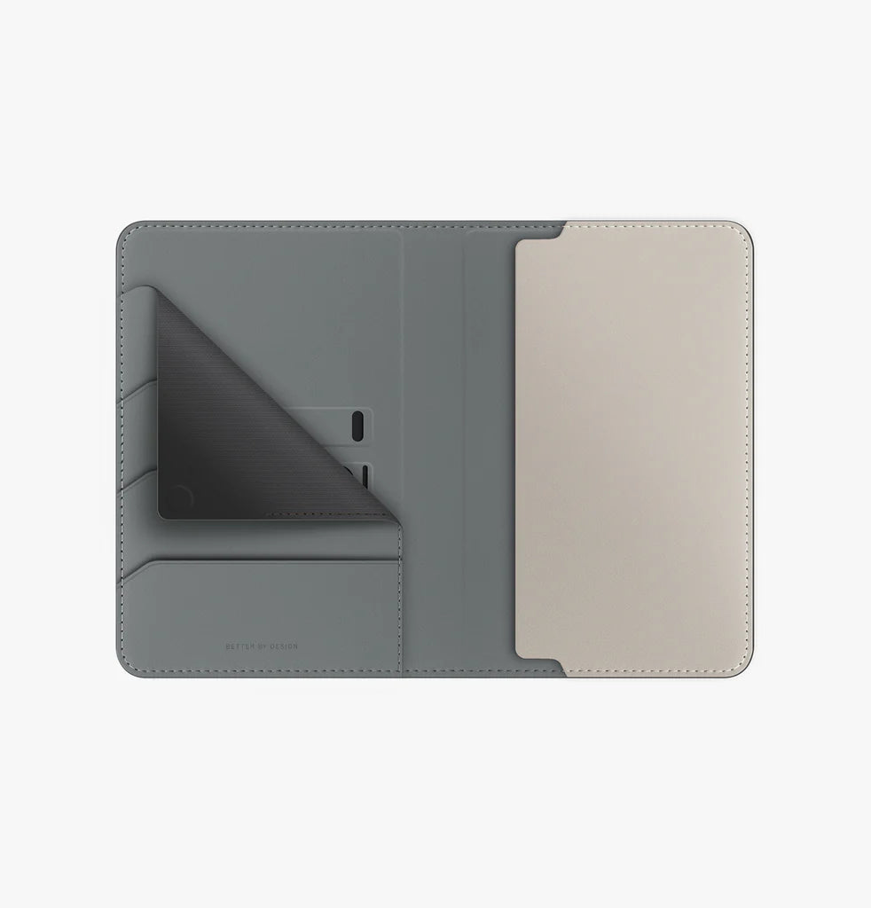 Belmont Vegan Leather Passport Holder